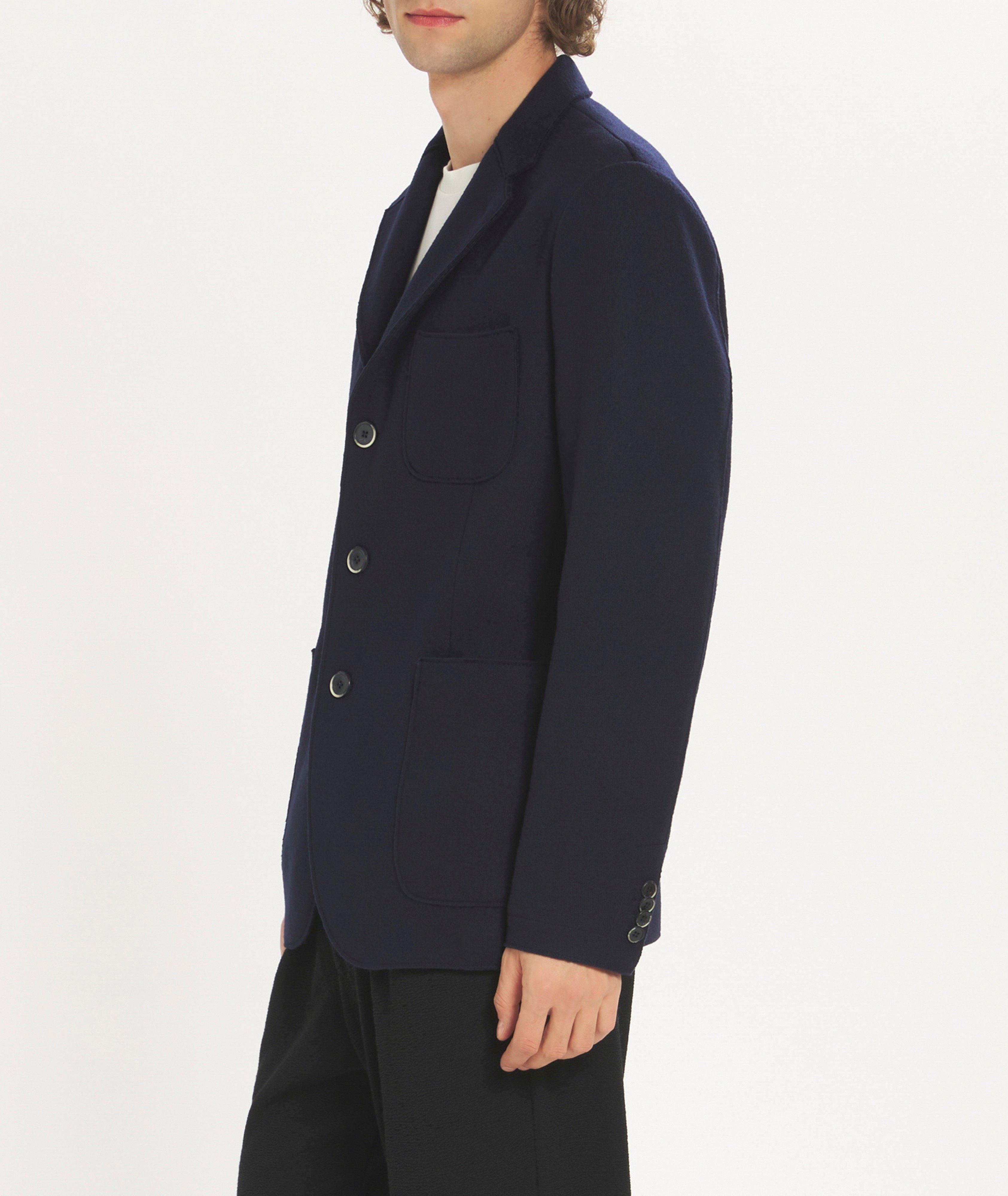 Stretch-Wool Jersey Sport Jacket image 3