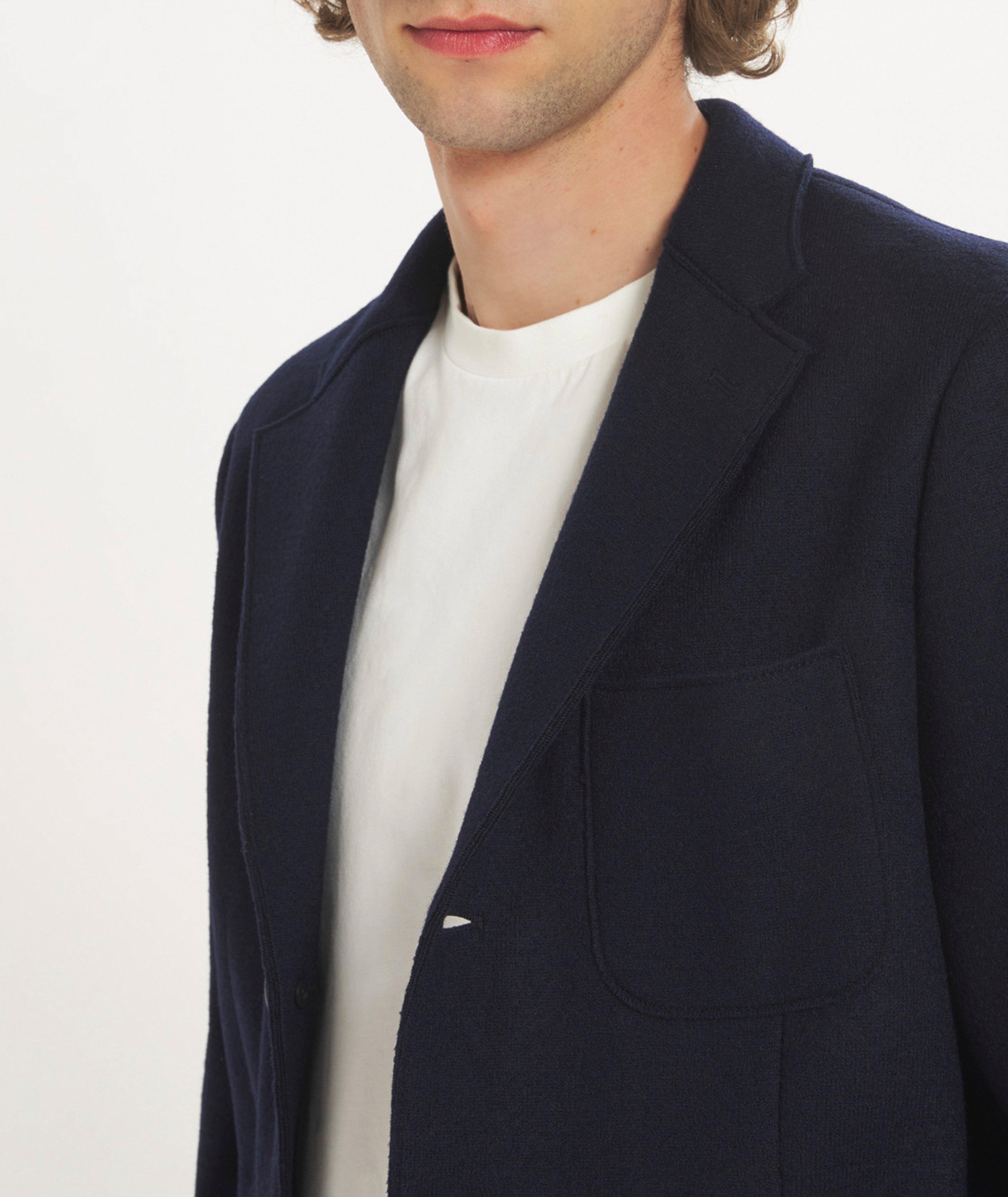 Stretch-Wool Jersey Sport Jacket image 5
