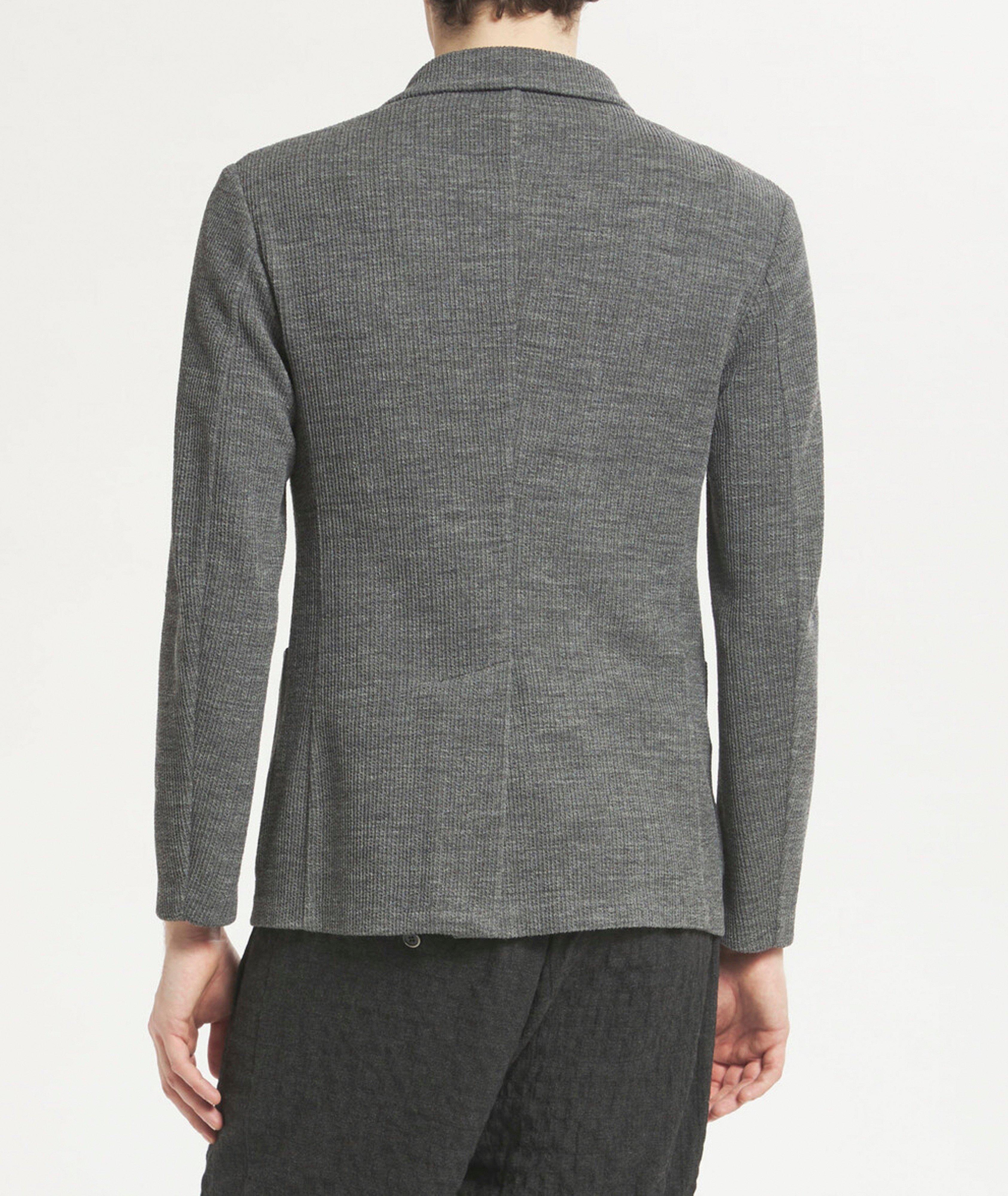 Wool-Blend Ribbed Sport Jacket image 4