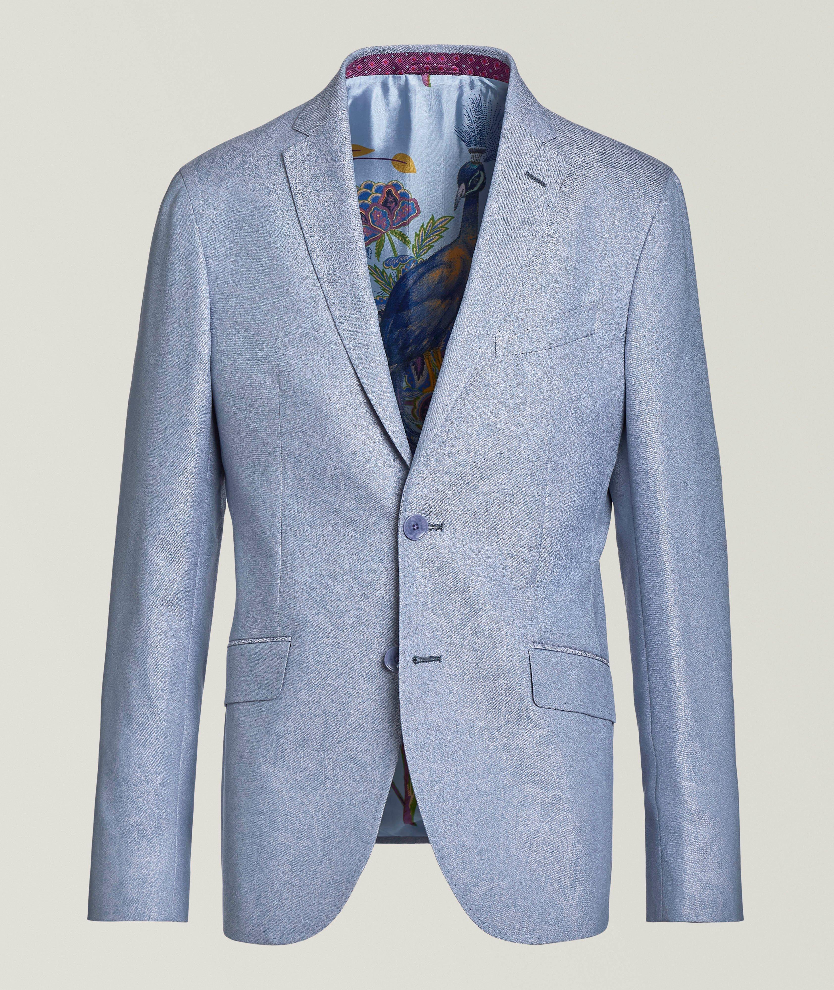 Etro Jacquard Tonal Paisley Cotton Sport Jacket | Sport