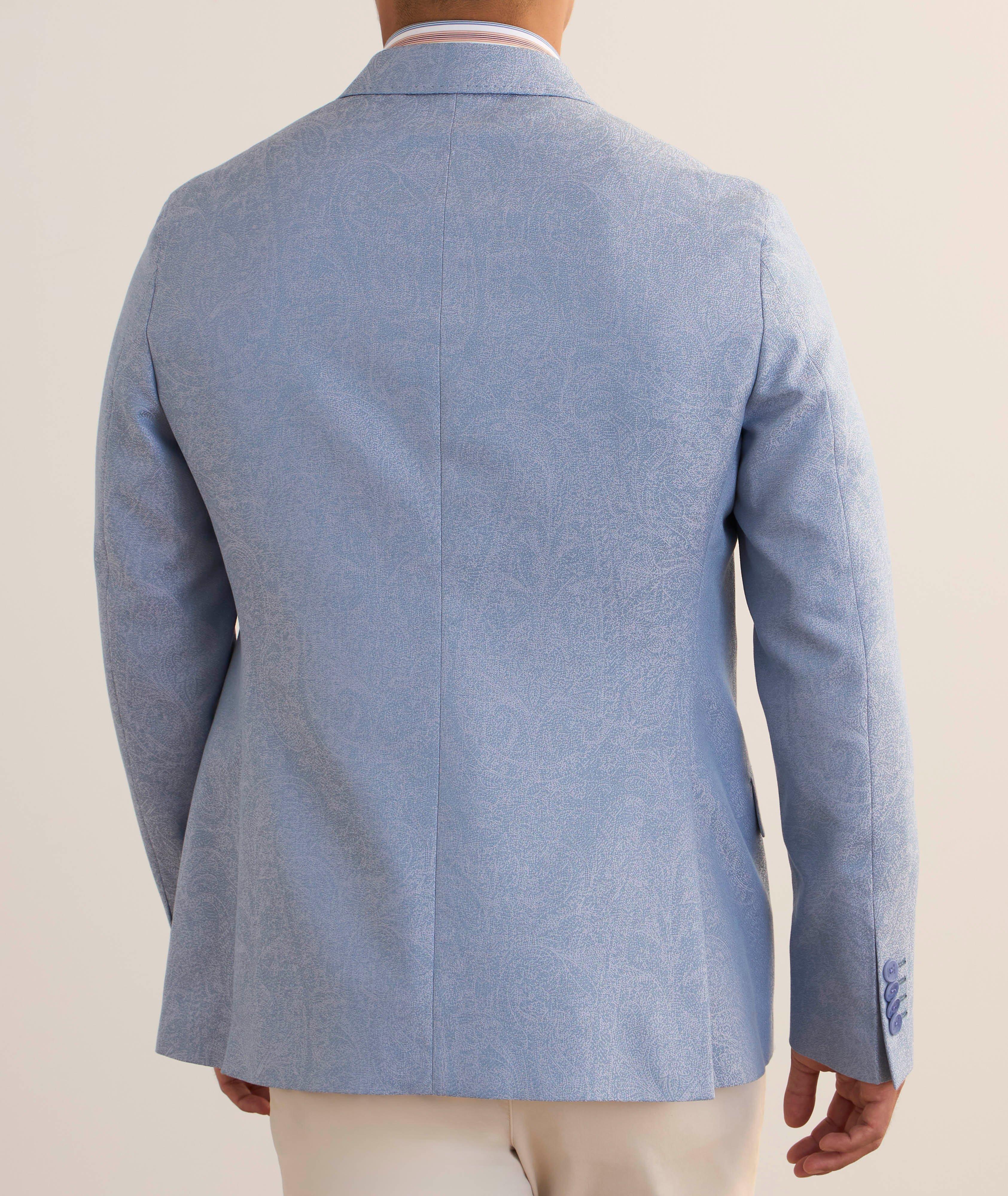 Jacquard Tonal Paisley Cotton Sport Jacket  image 3
