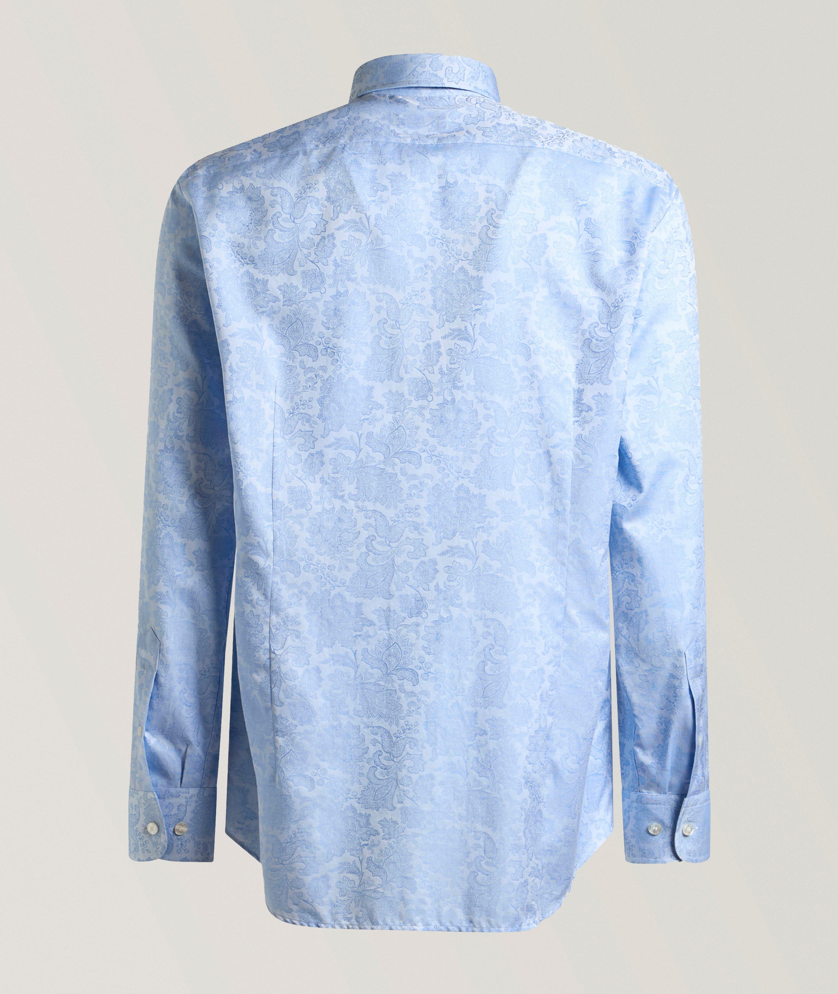 Tonal Paisley Cotton Shirt image 1