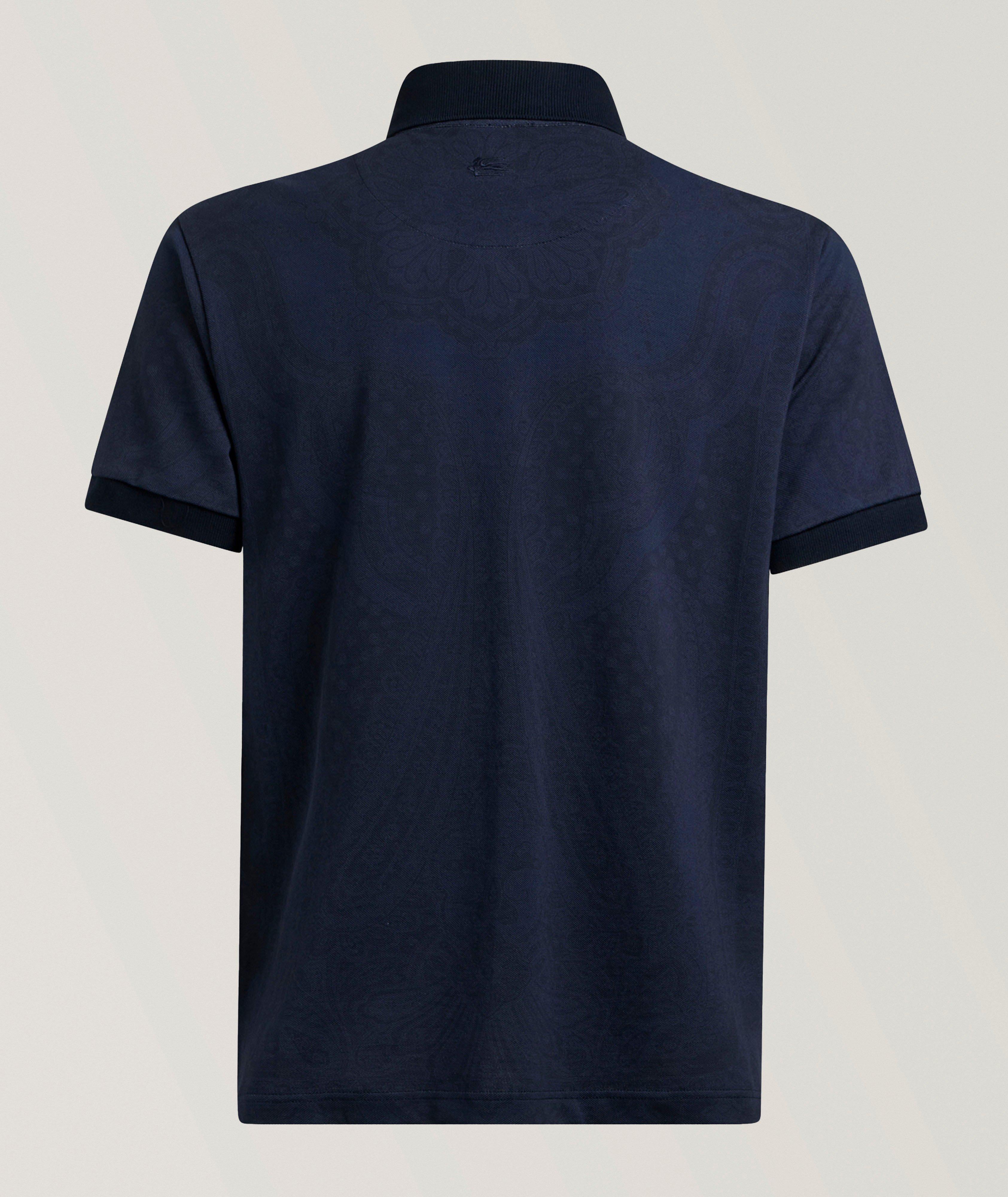 Polo en coton à motif paisley image 1
