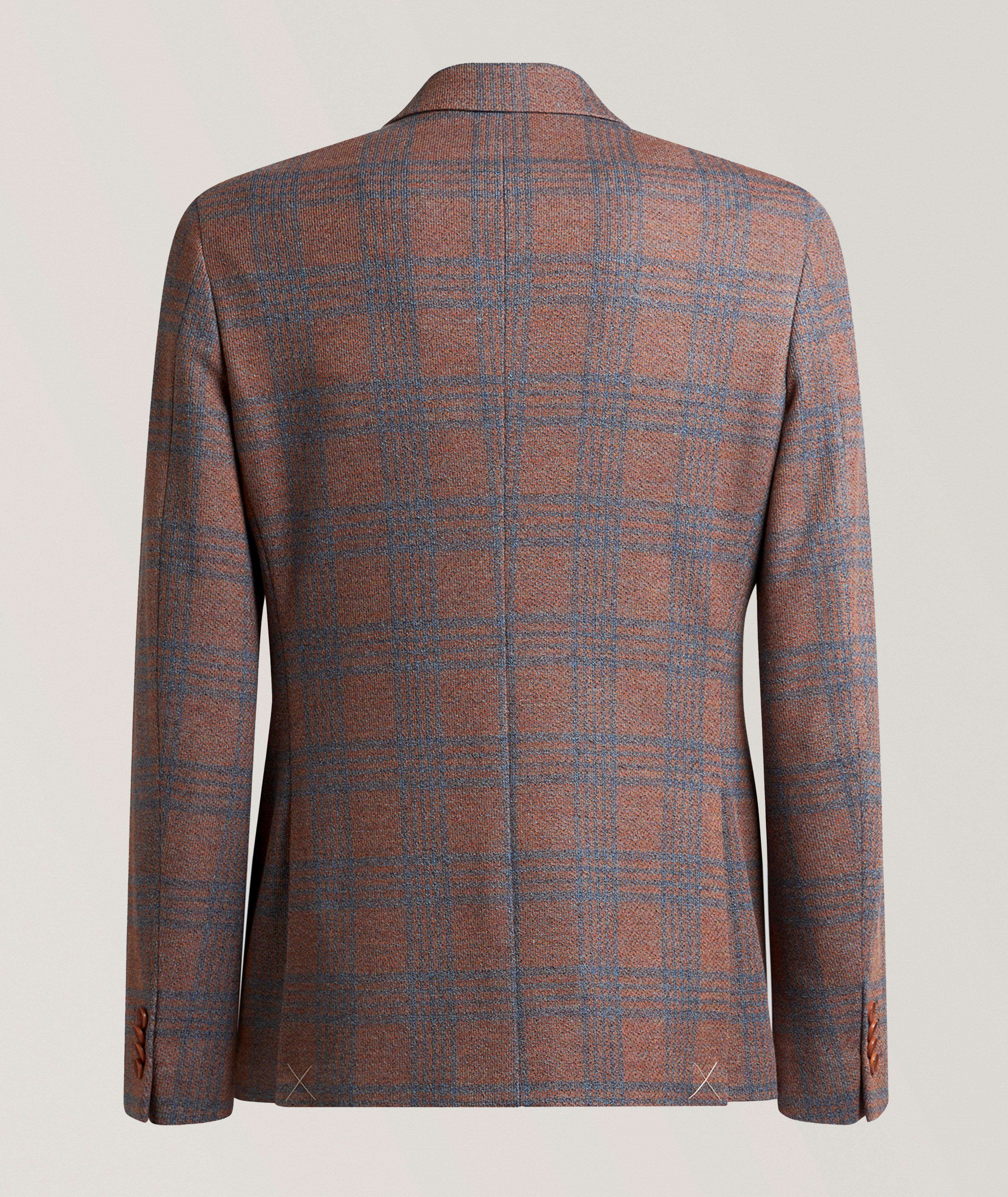 Checked Cotton-Blend Sport Jacket image 1