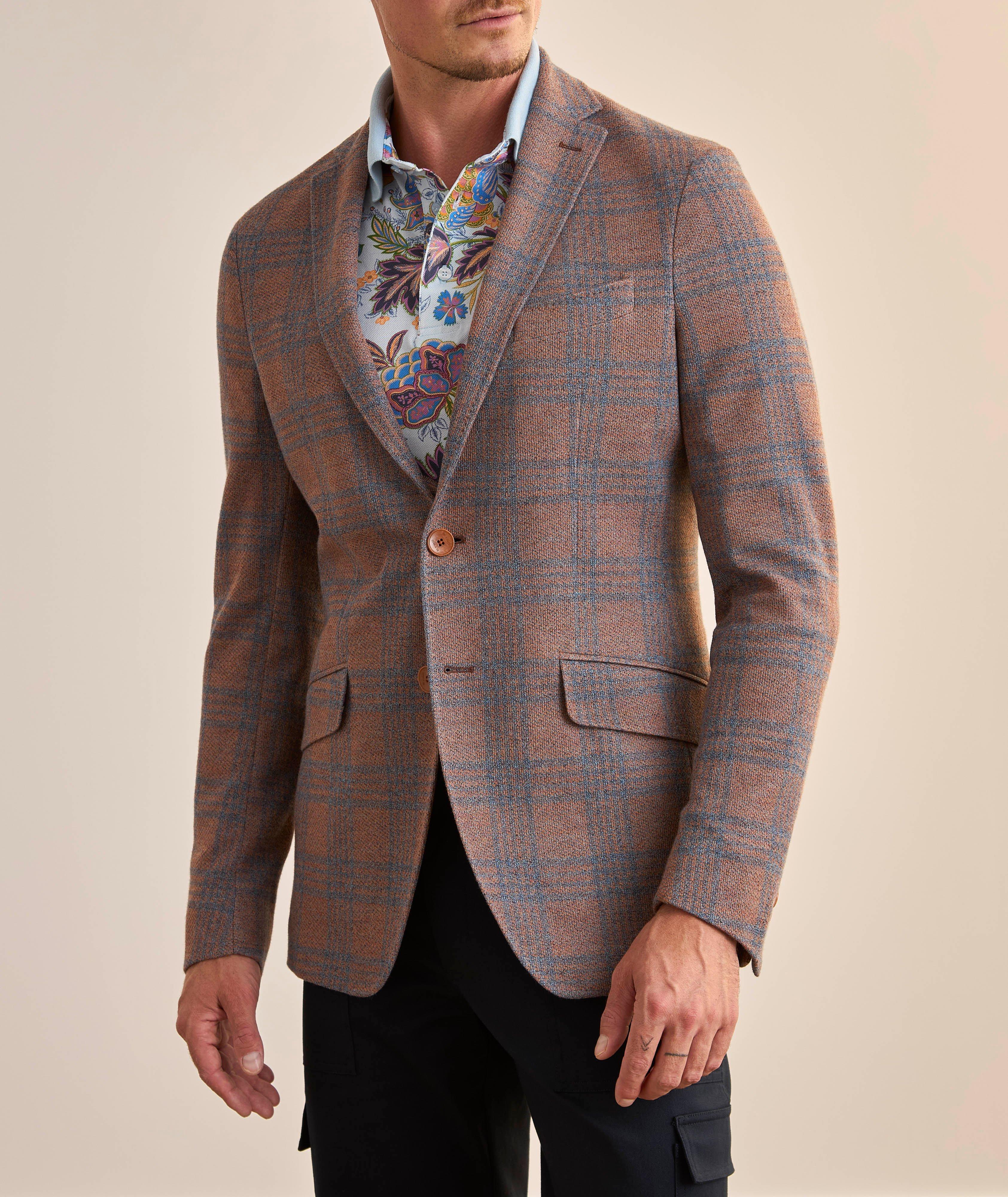 Checked Cotton-Blend Sport Jacket image 2