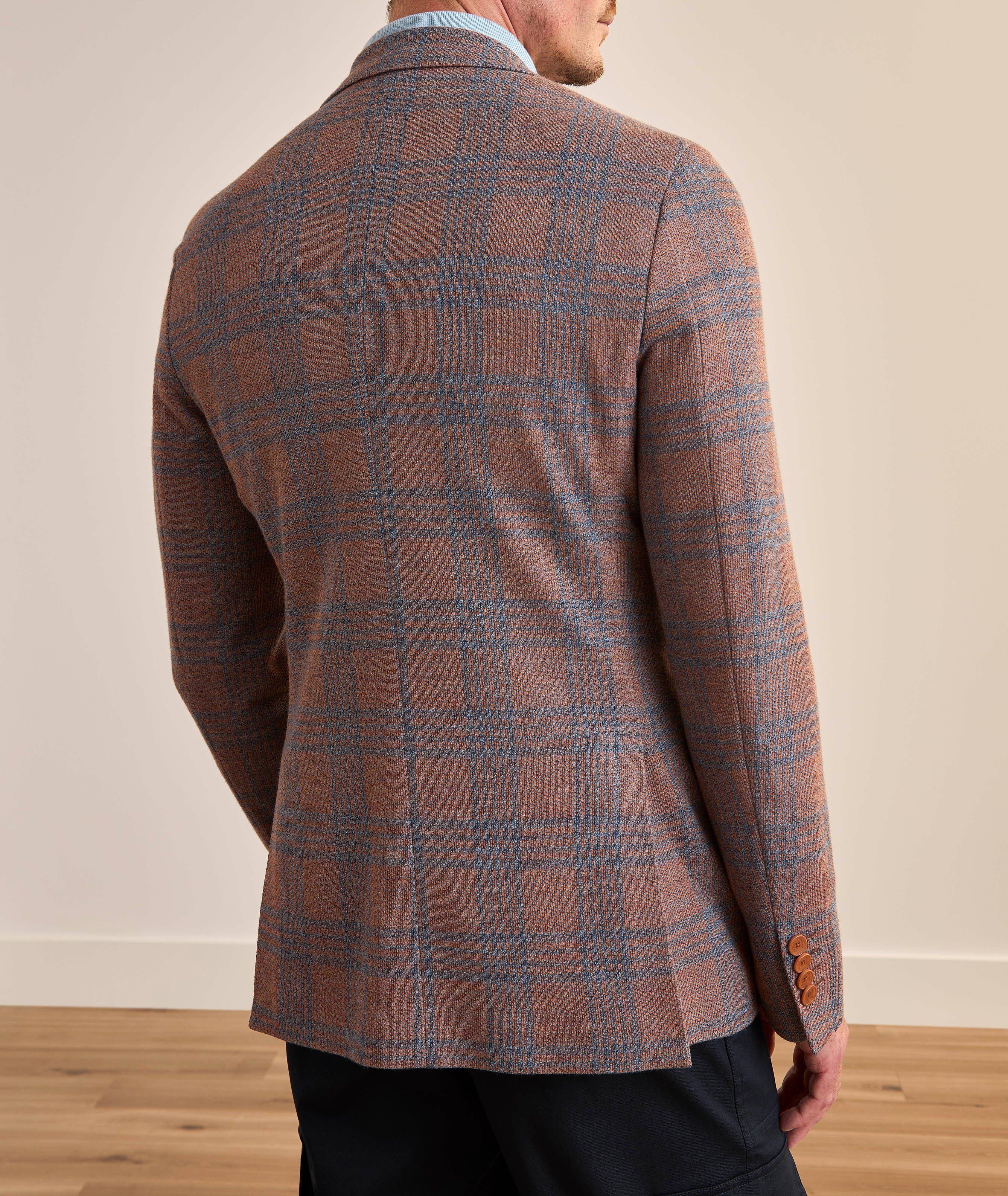 Checked Cotton-Blend Sport Jacket image 3