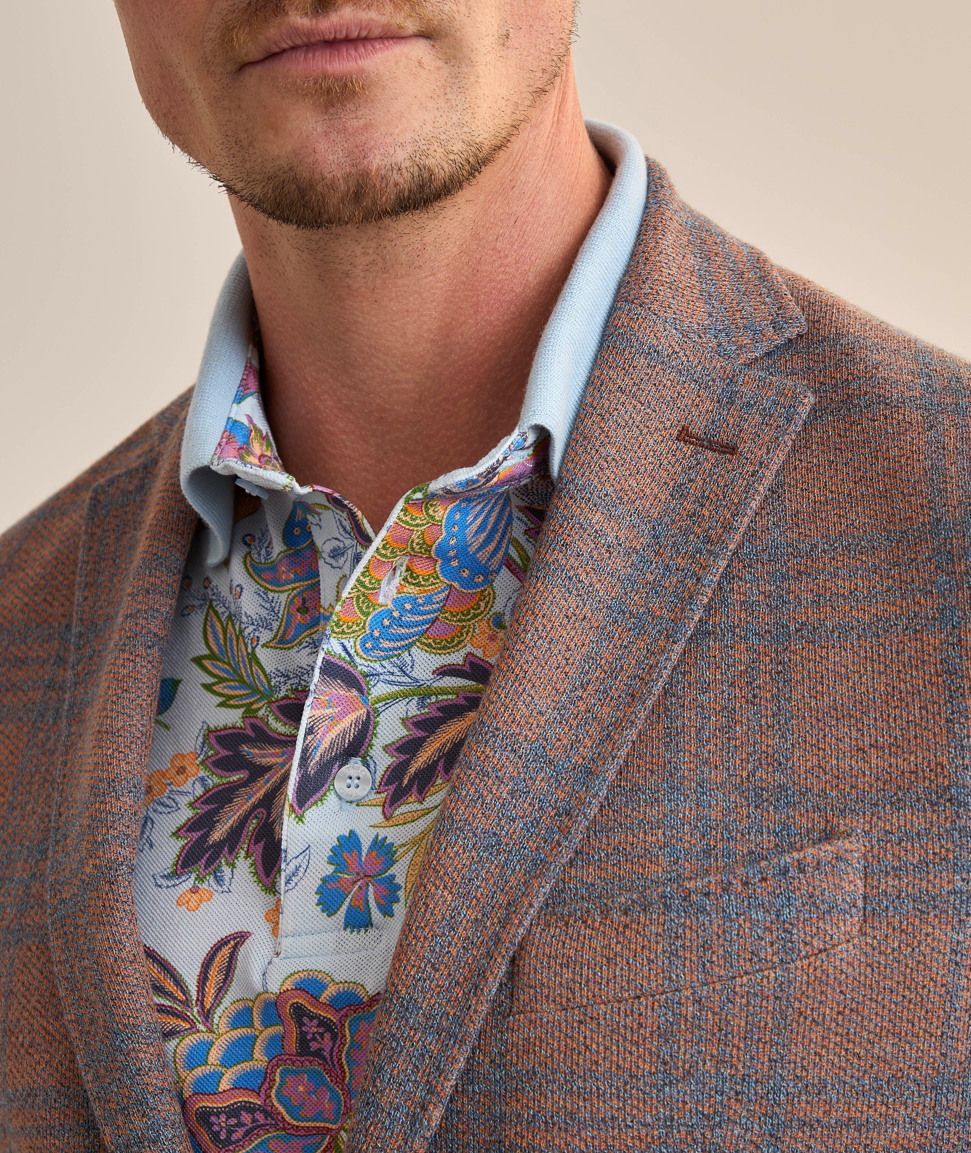 Checked Cotton-Blend Sport Jacket image 4