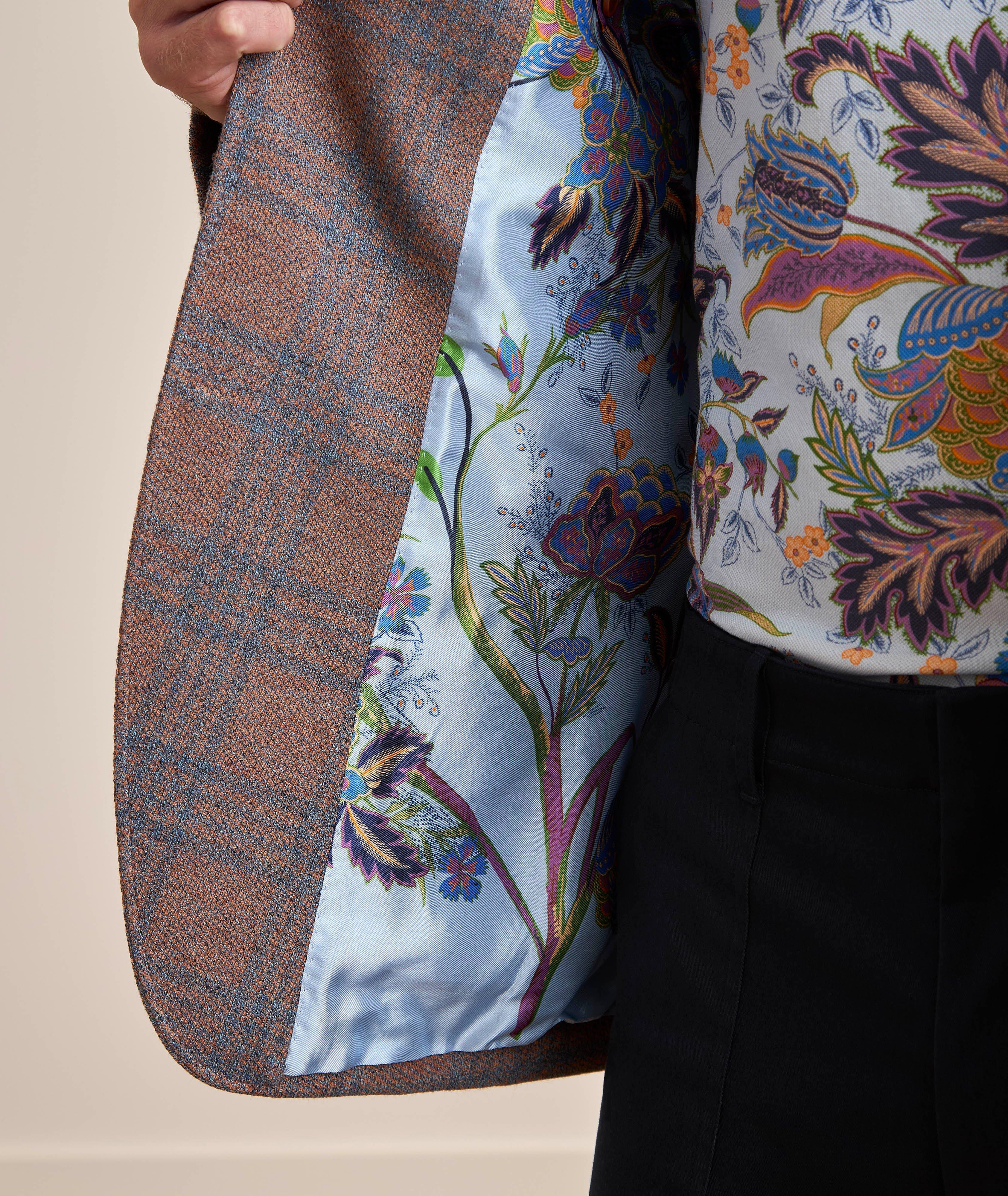 Checked Cotton-Blend Sport Jacket image 5
