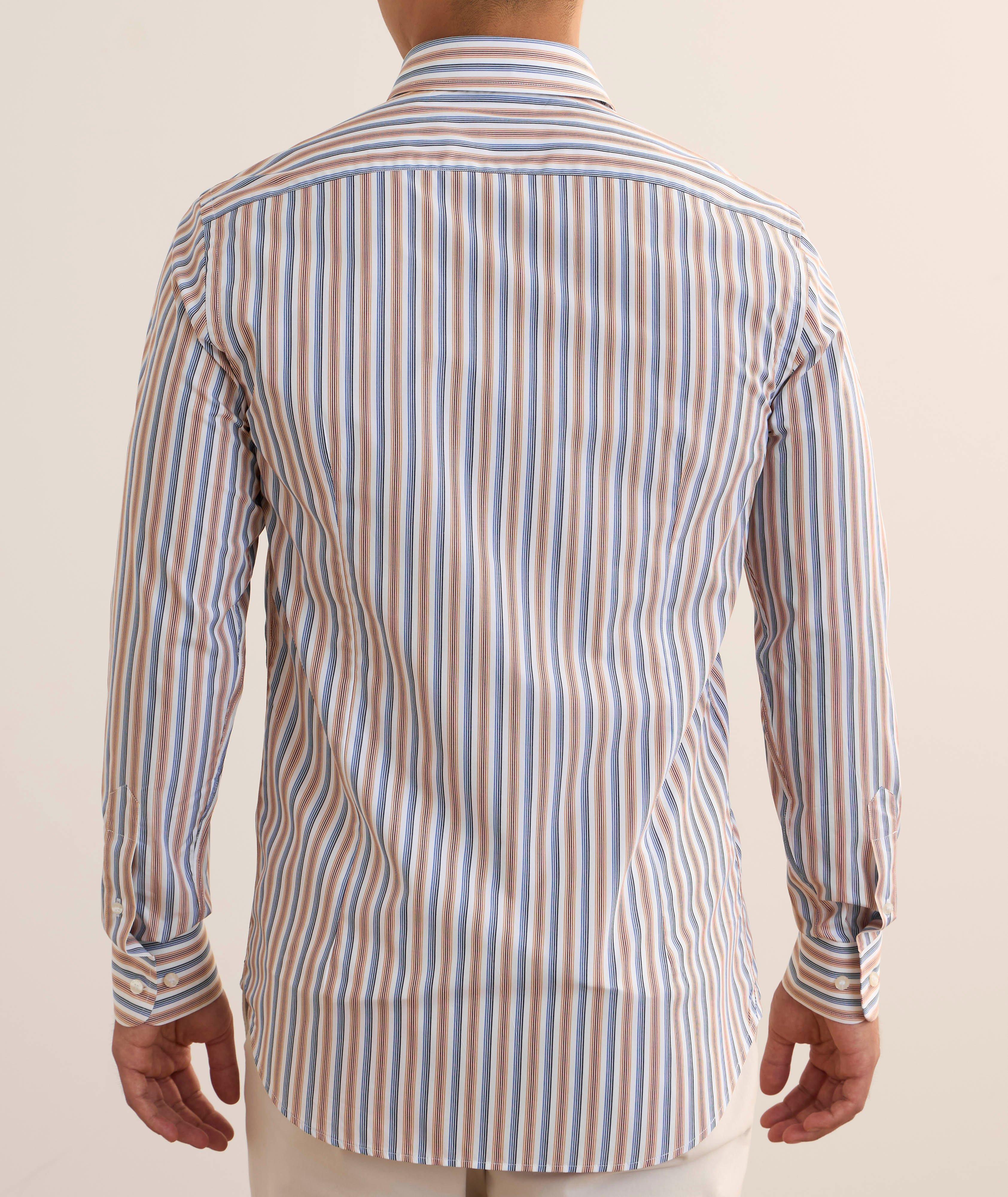 Chemise en coton à rayures image 3