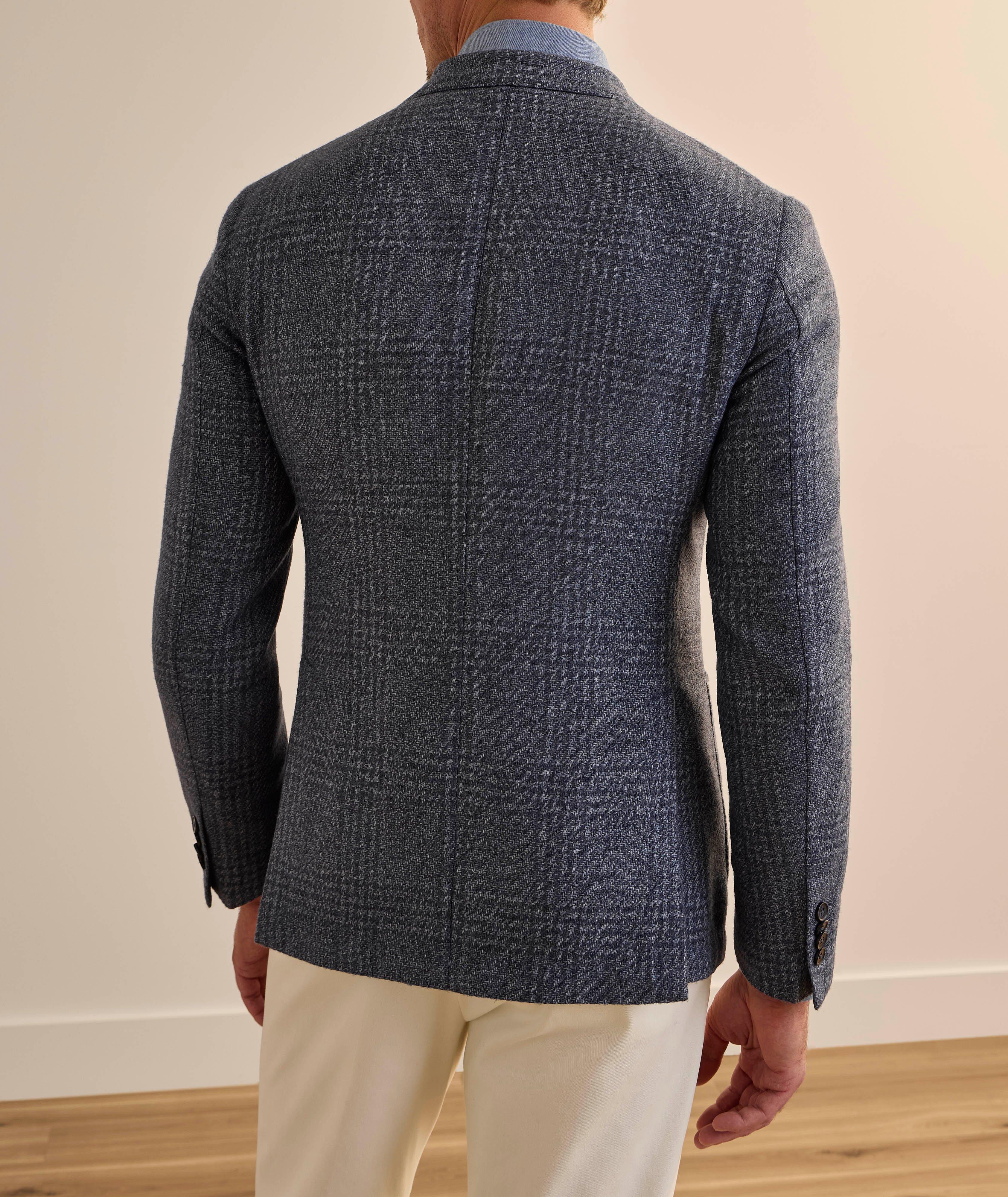 Veston sport en laine mélangée à carreaux image 2