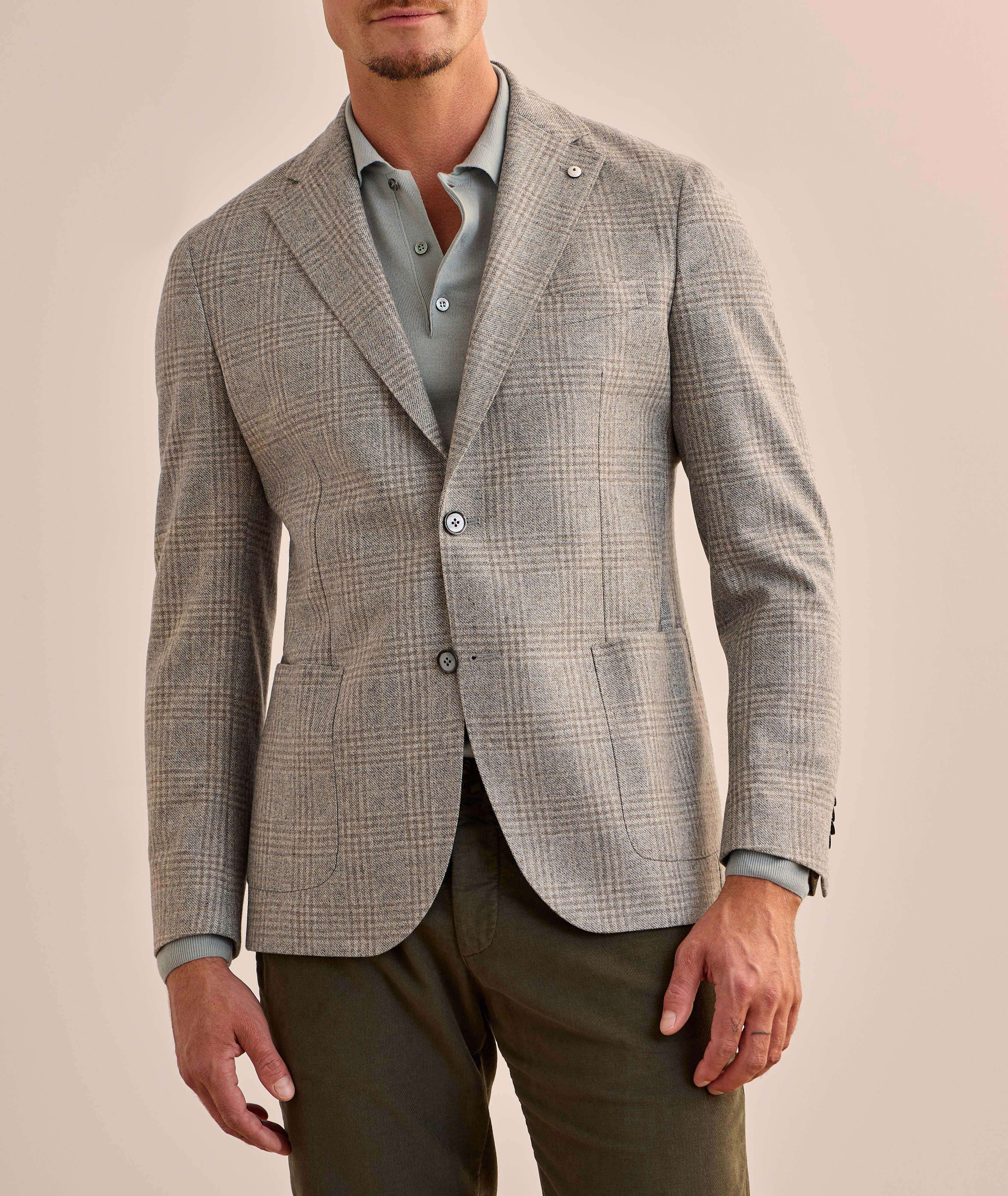 Checked Wool Sport Jacket image 1
