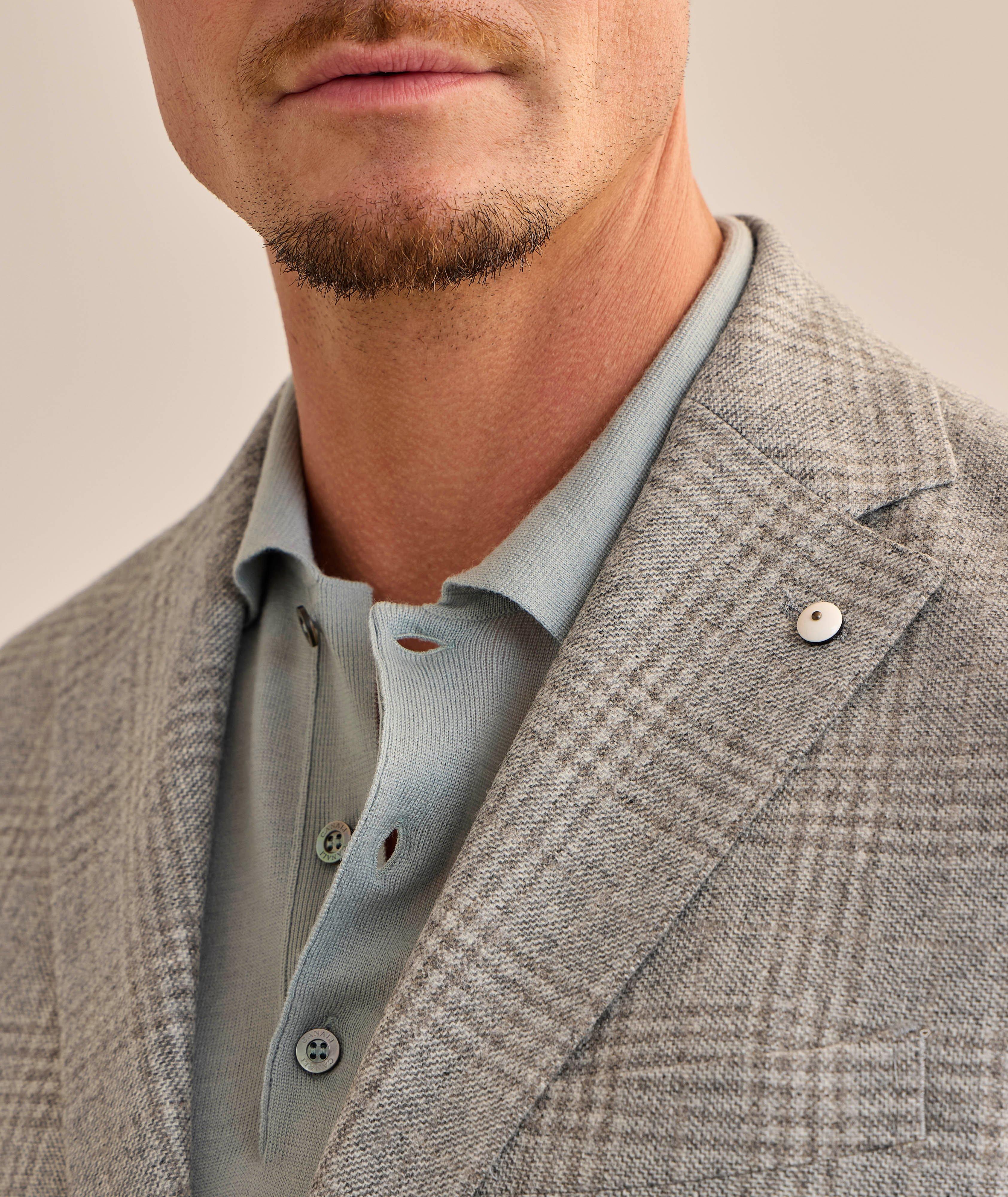 Checked Wool Sport Jacket image 3