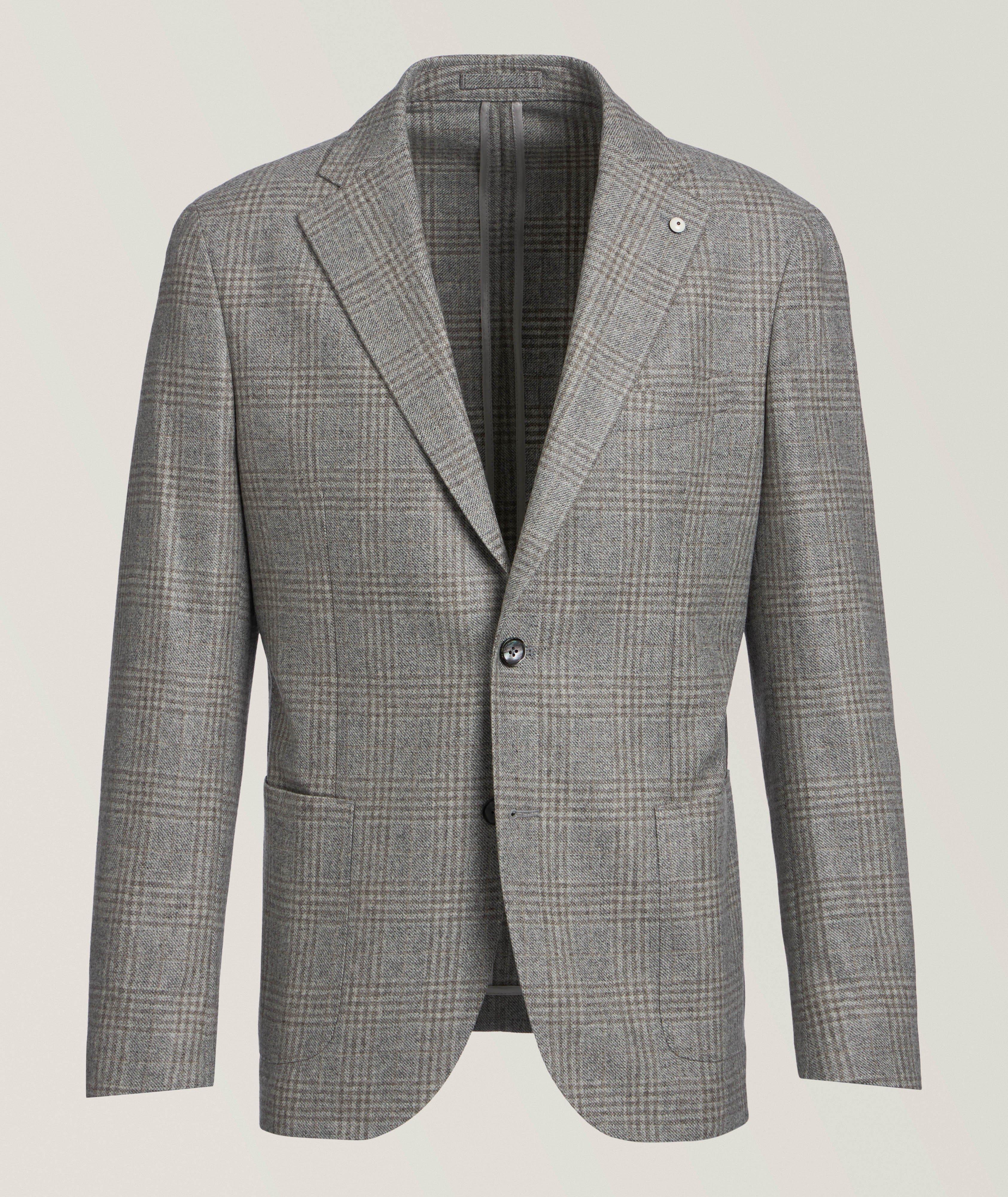 Checked Wool Sport Jacket image 0