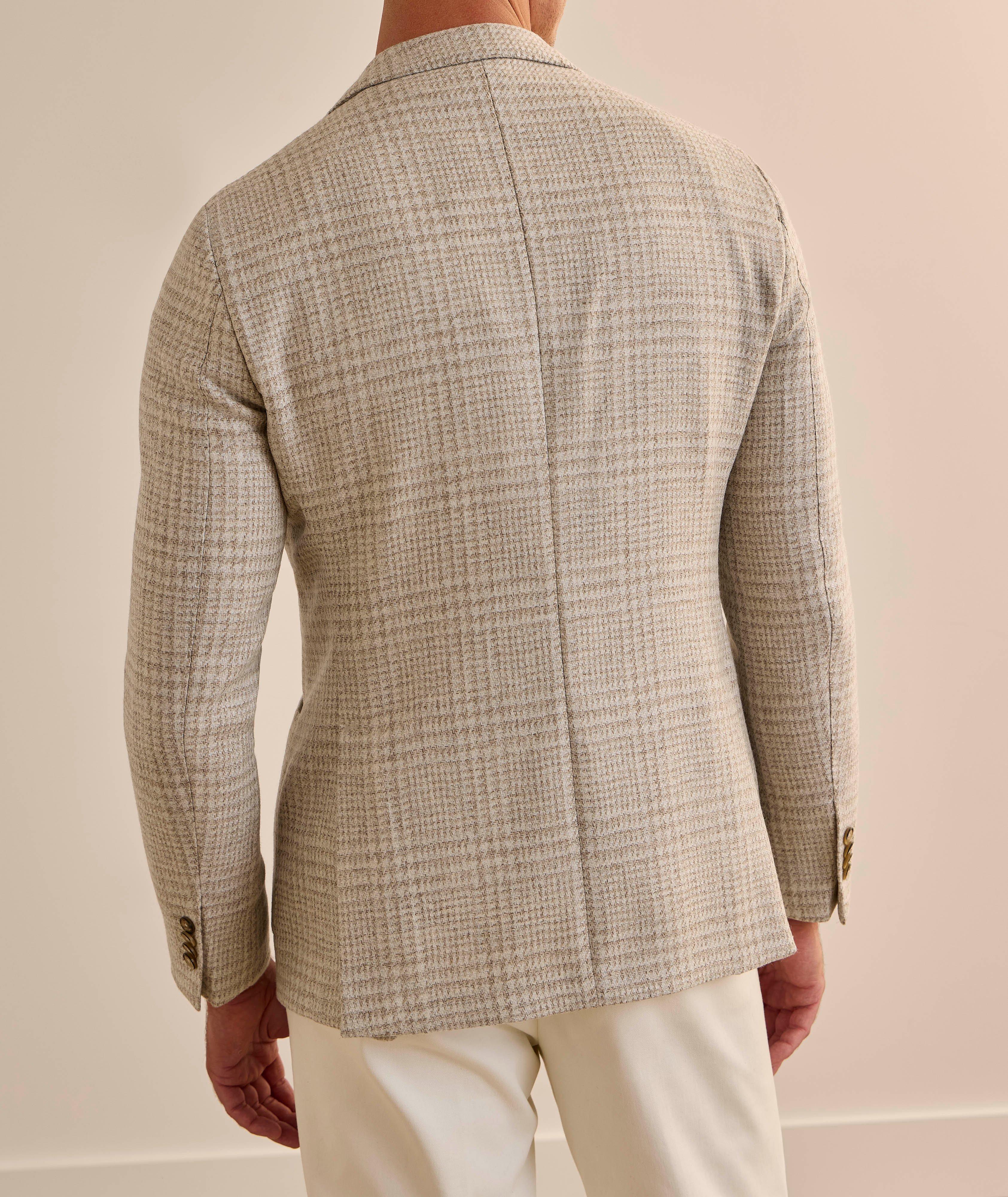Checked Wool-Blend Sport Jacket image 2