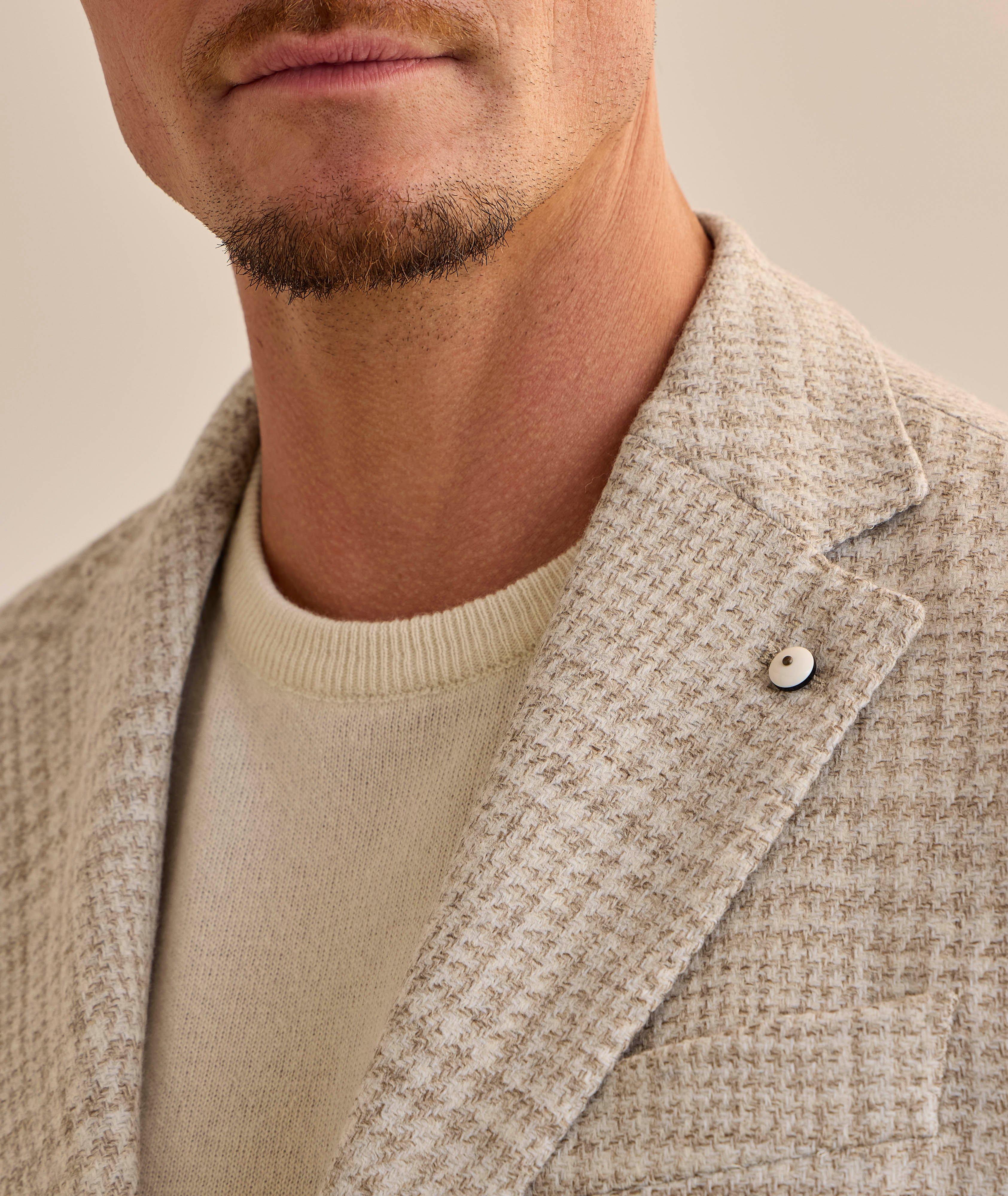 Checked Wool-Blend Sport Jacket image 3