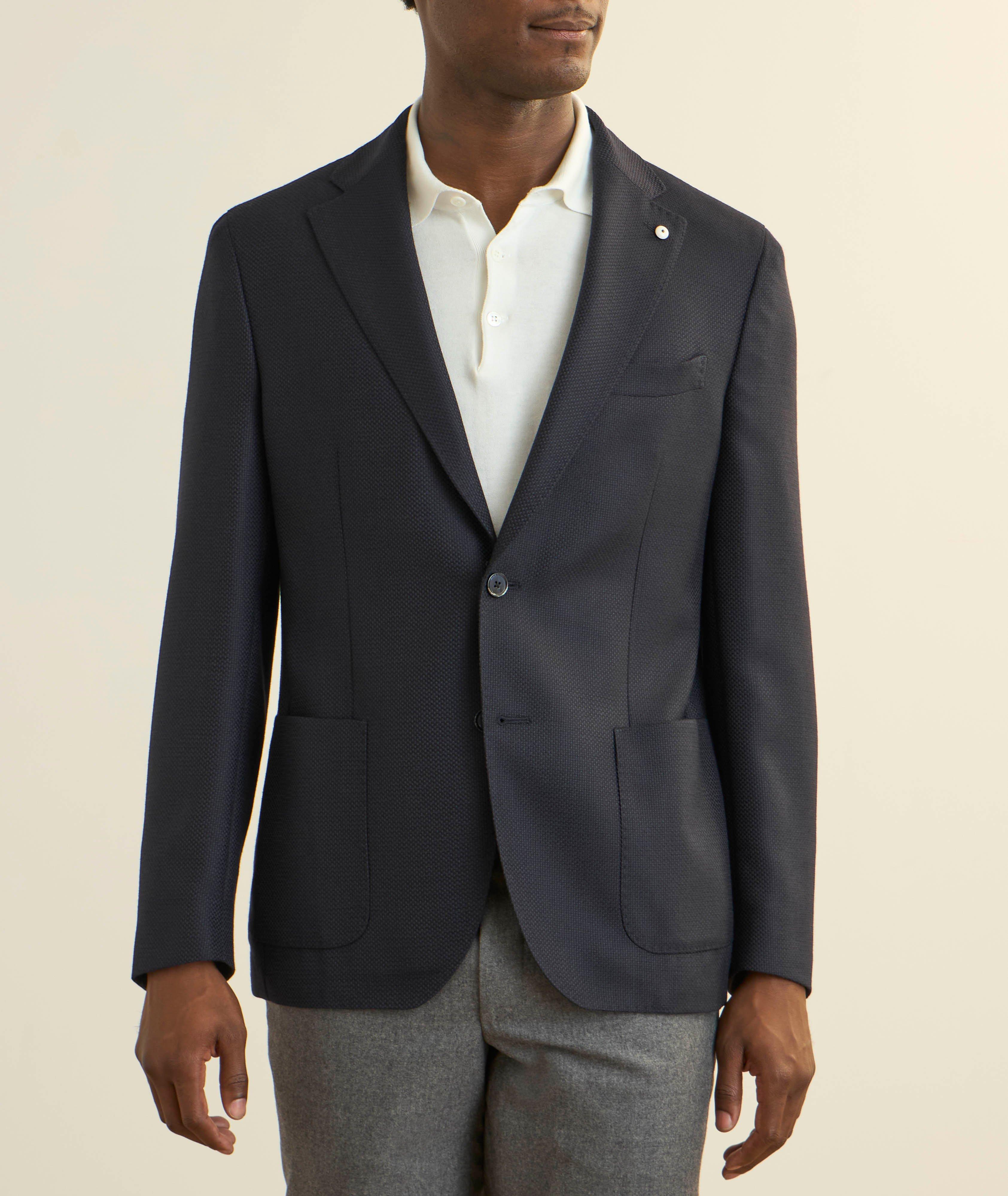 Solid Wool Sport Jacket  image 1