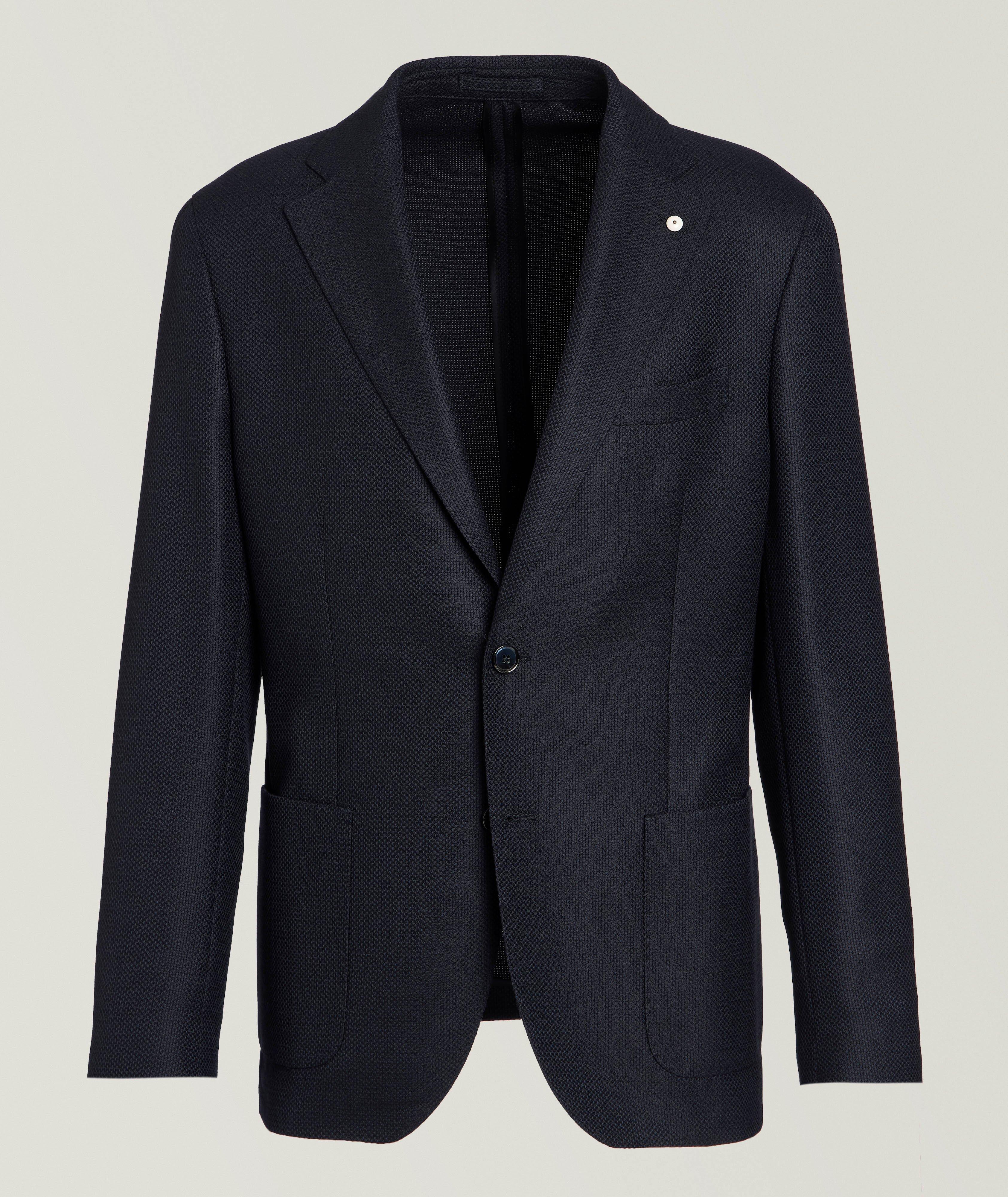 Solid Wool Sport Jacket  image 0