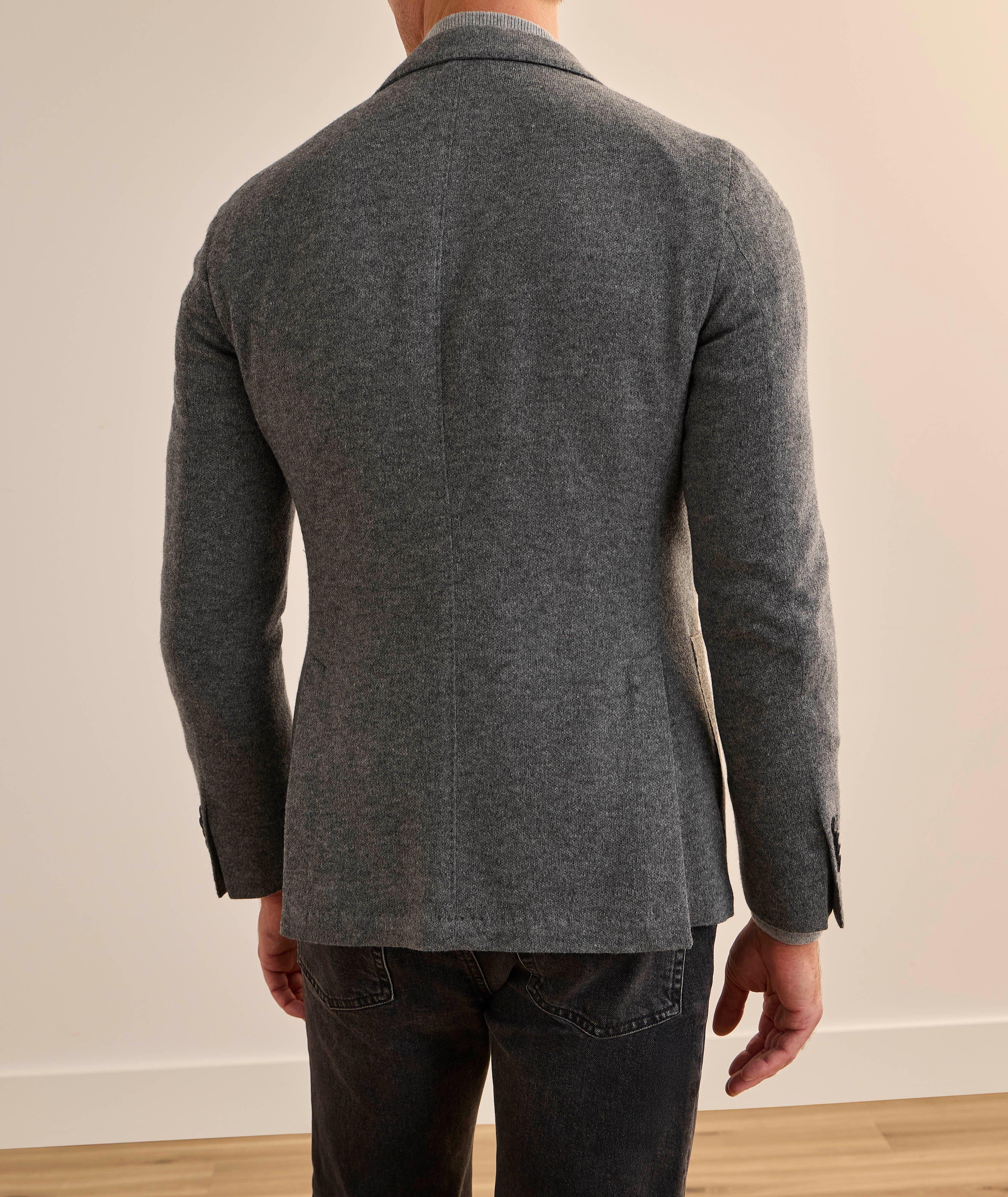 Mélange Cashmere-Blend Sport Jacket image 2