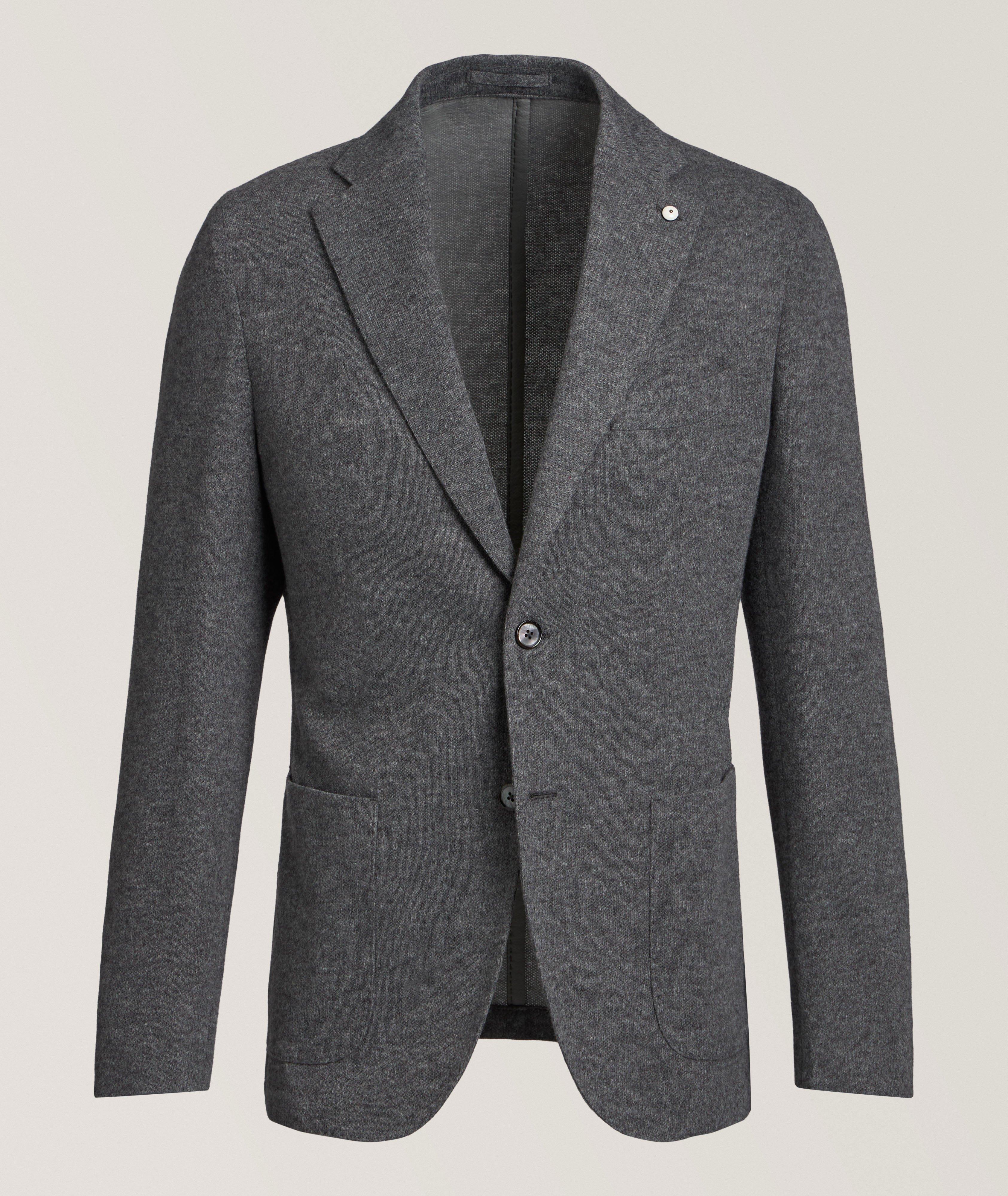 Mélange Cashmere-Blend Sport Jacket image 0