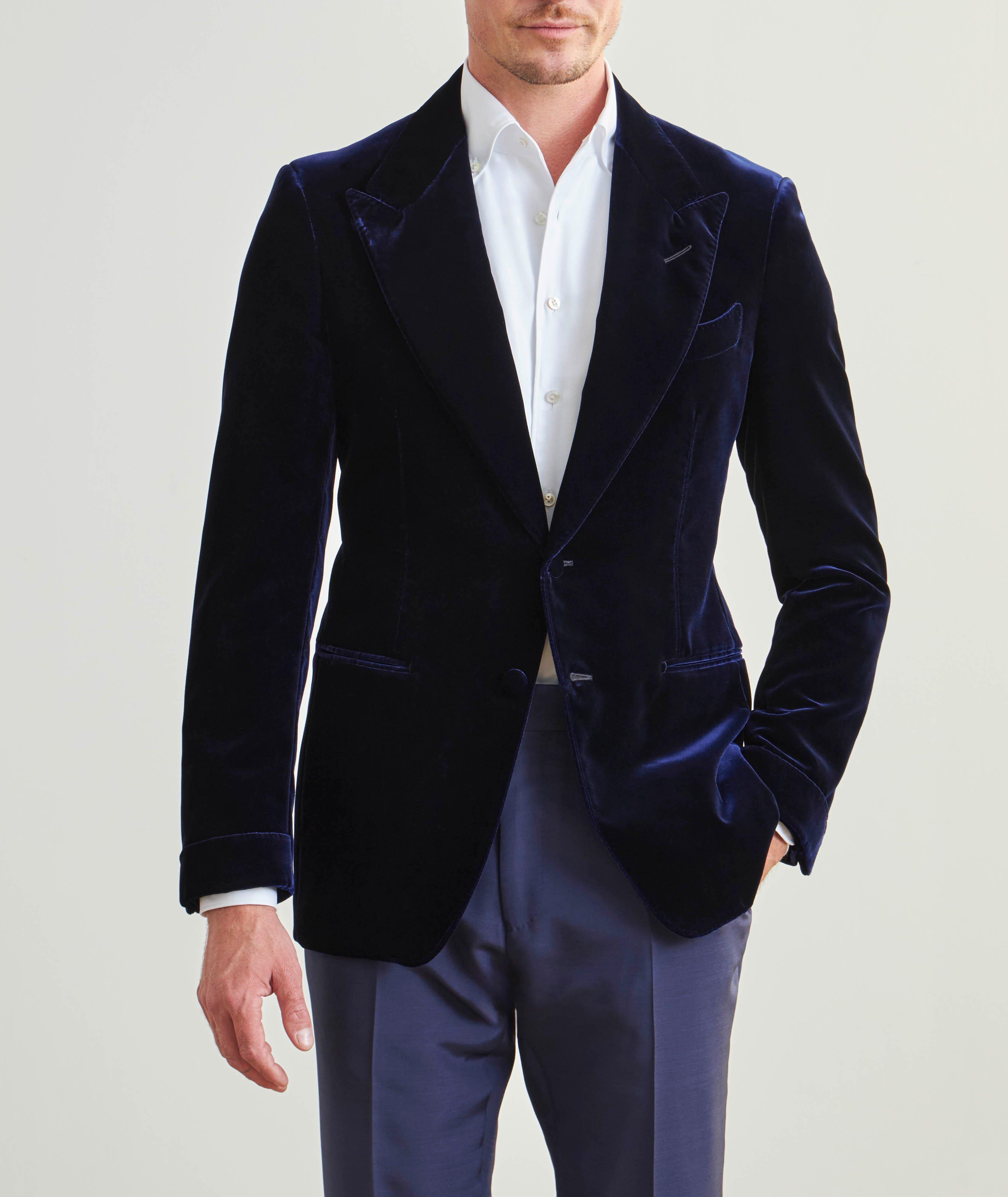 Shelton Velvet Tuxedo Jacket image 1