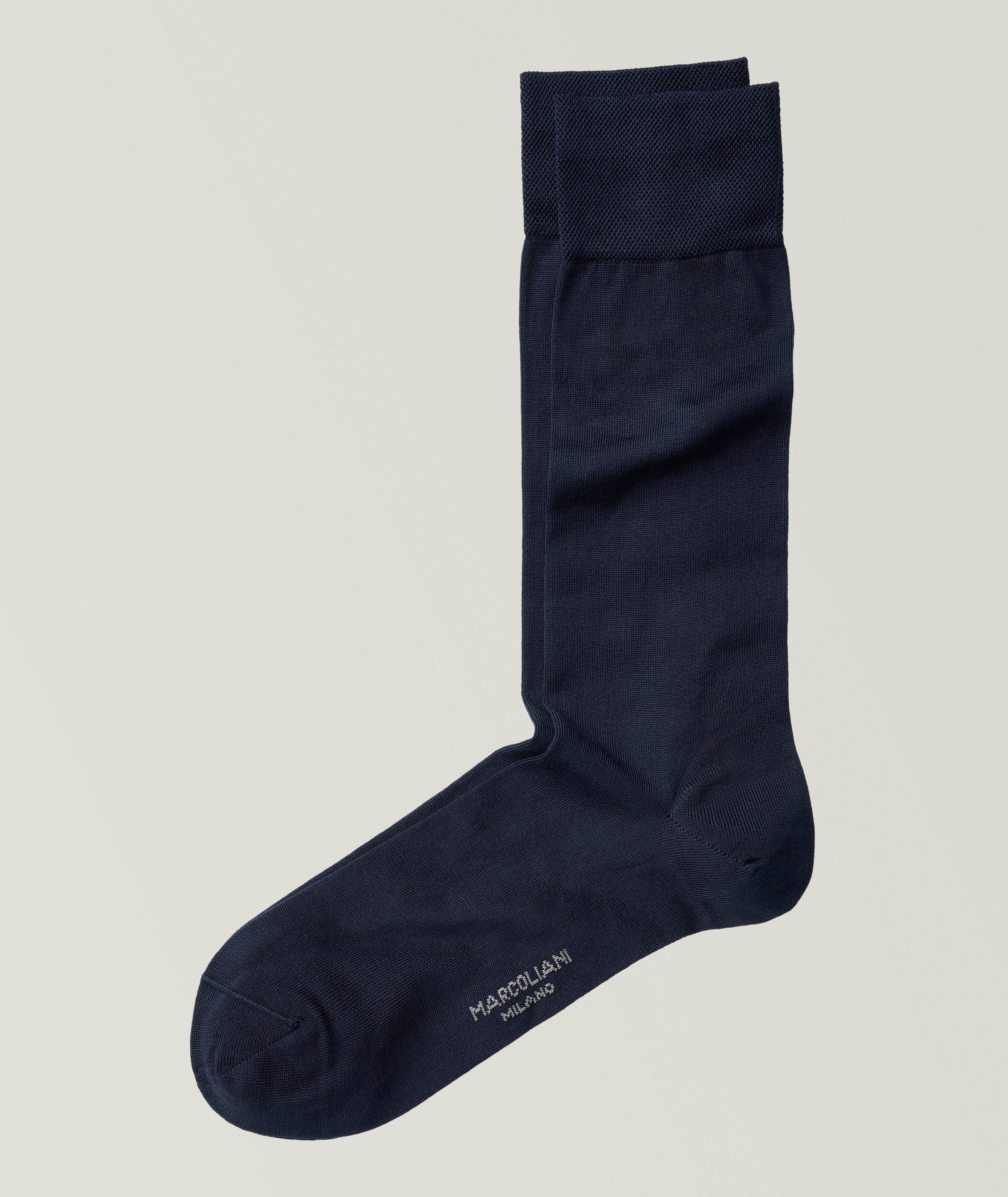 Chaussettes en mélange de coton pima image 0