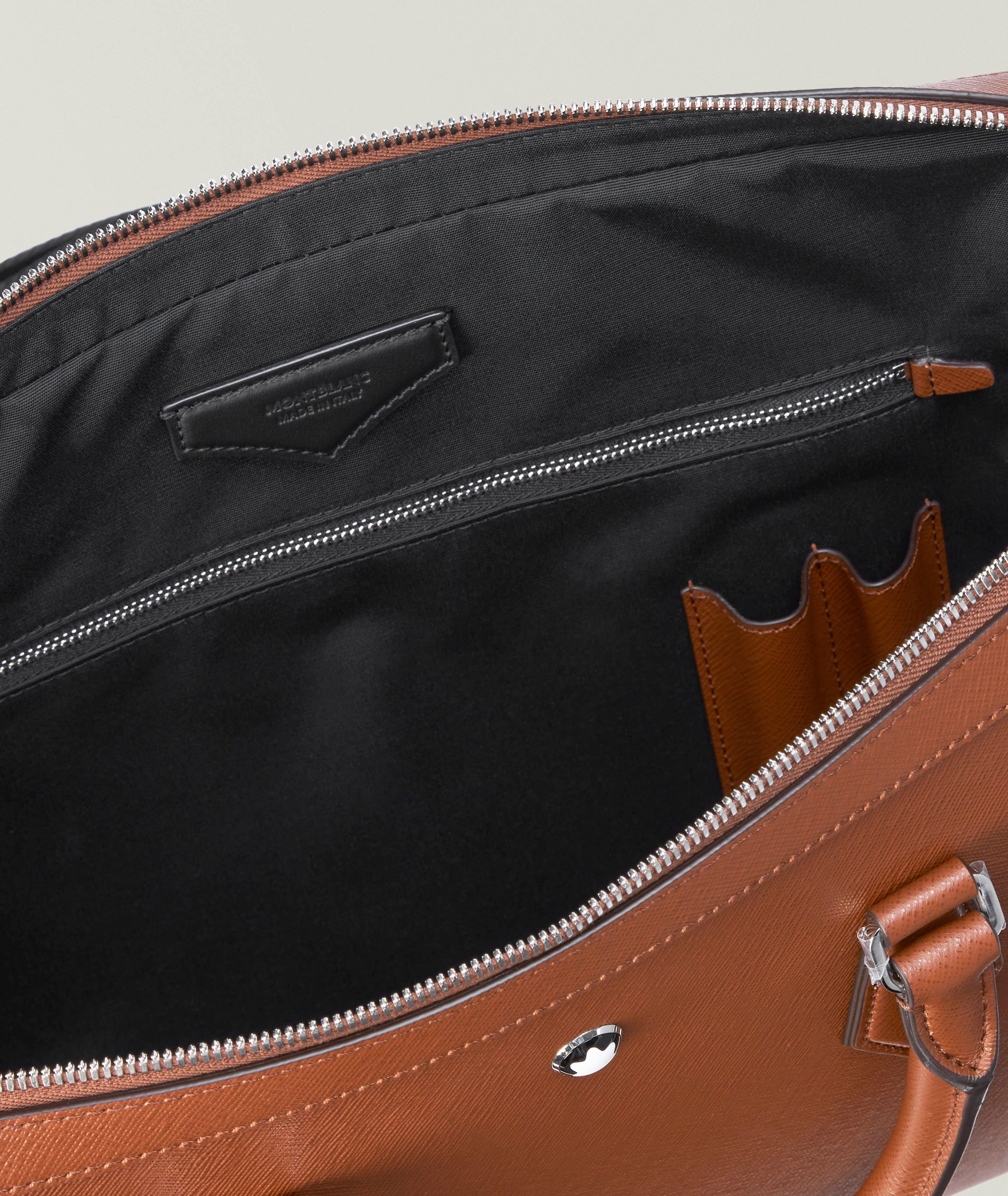Sartorial Leather Thin Briefcase image 3