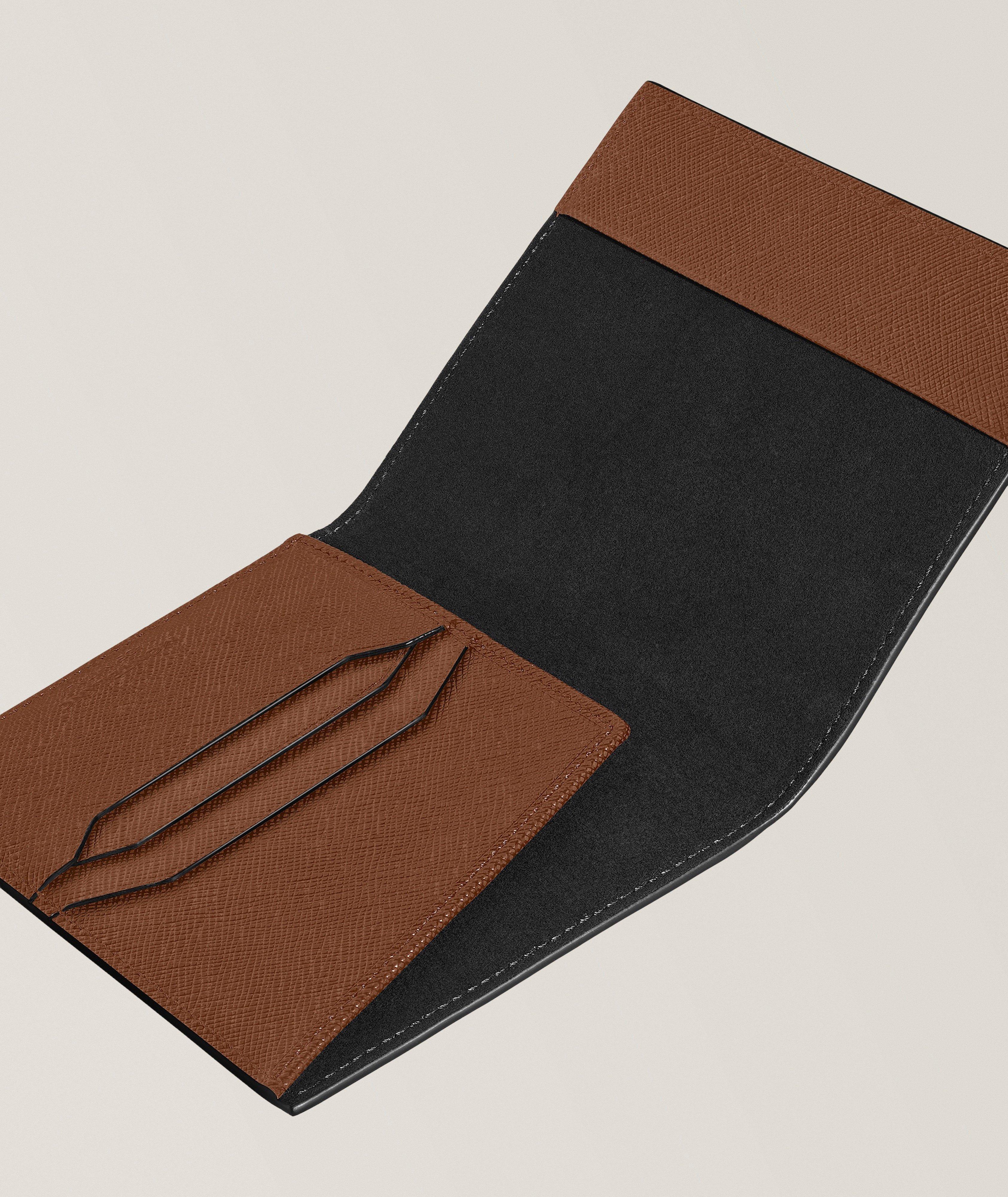 Porte-passeport en cuir Sartorial image 3