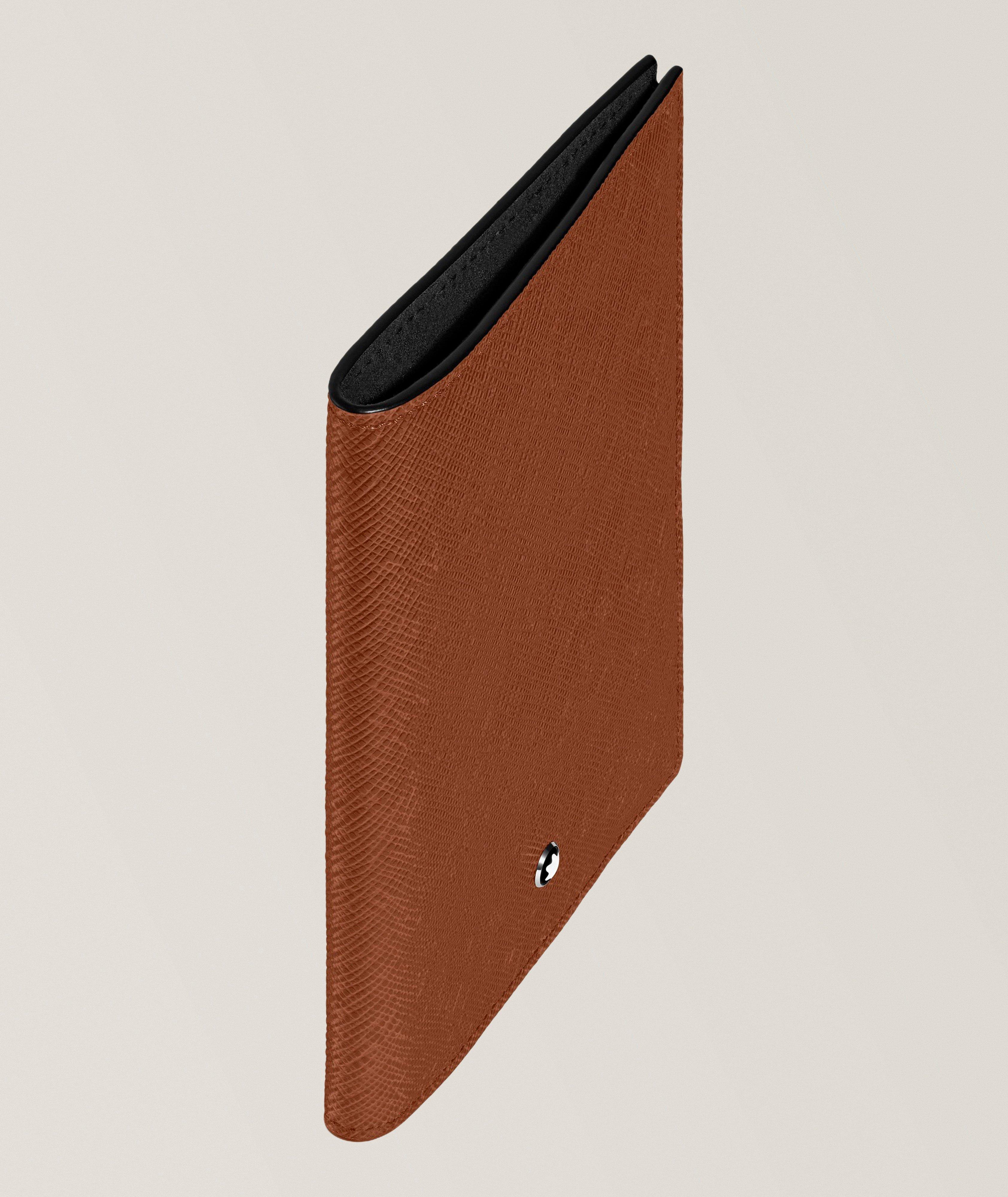 Porte-passeport en cuir Sartorial image 4