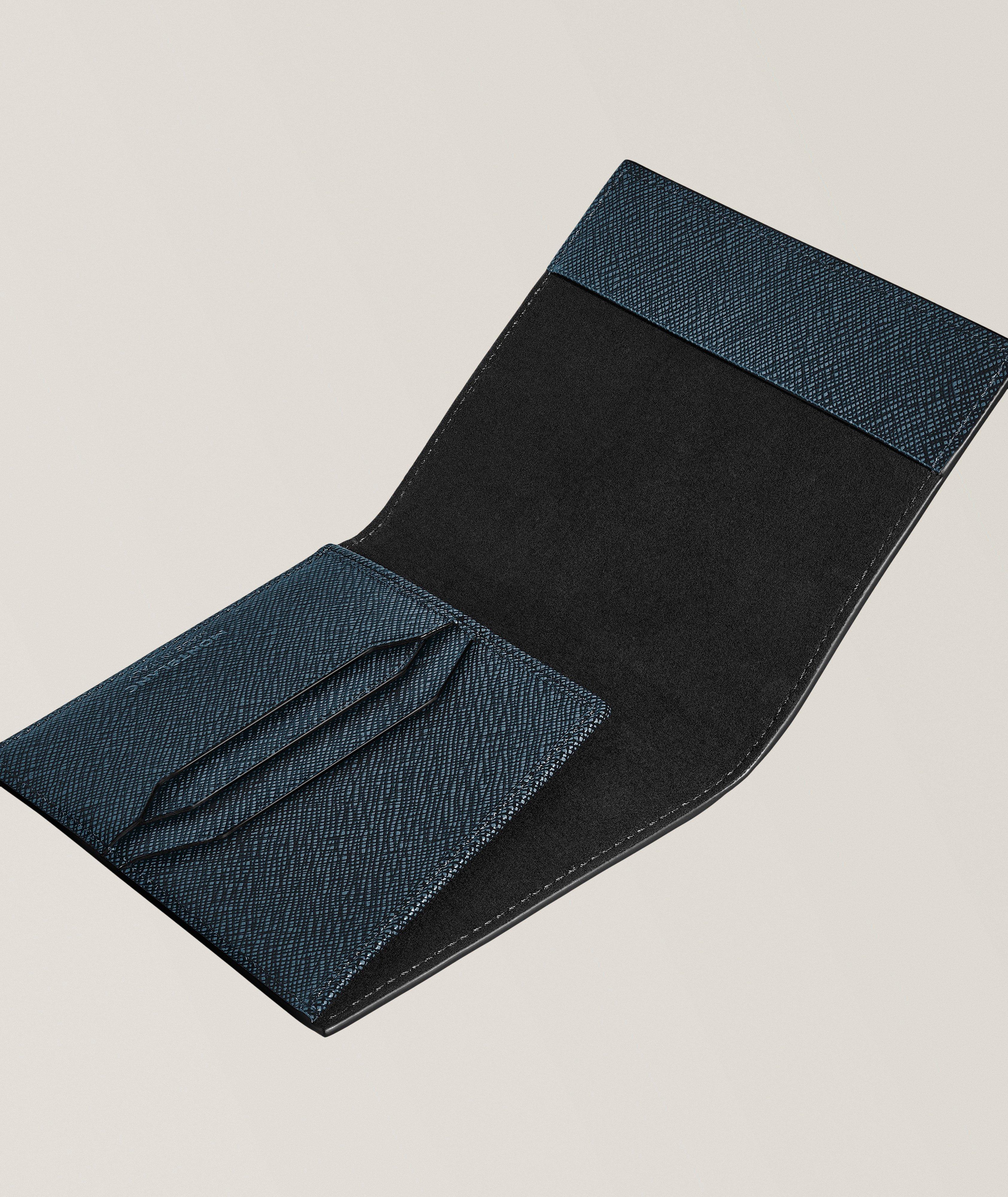 Porte-passeport en cuir Sartorial image 3