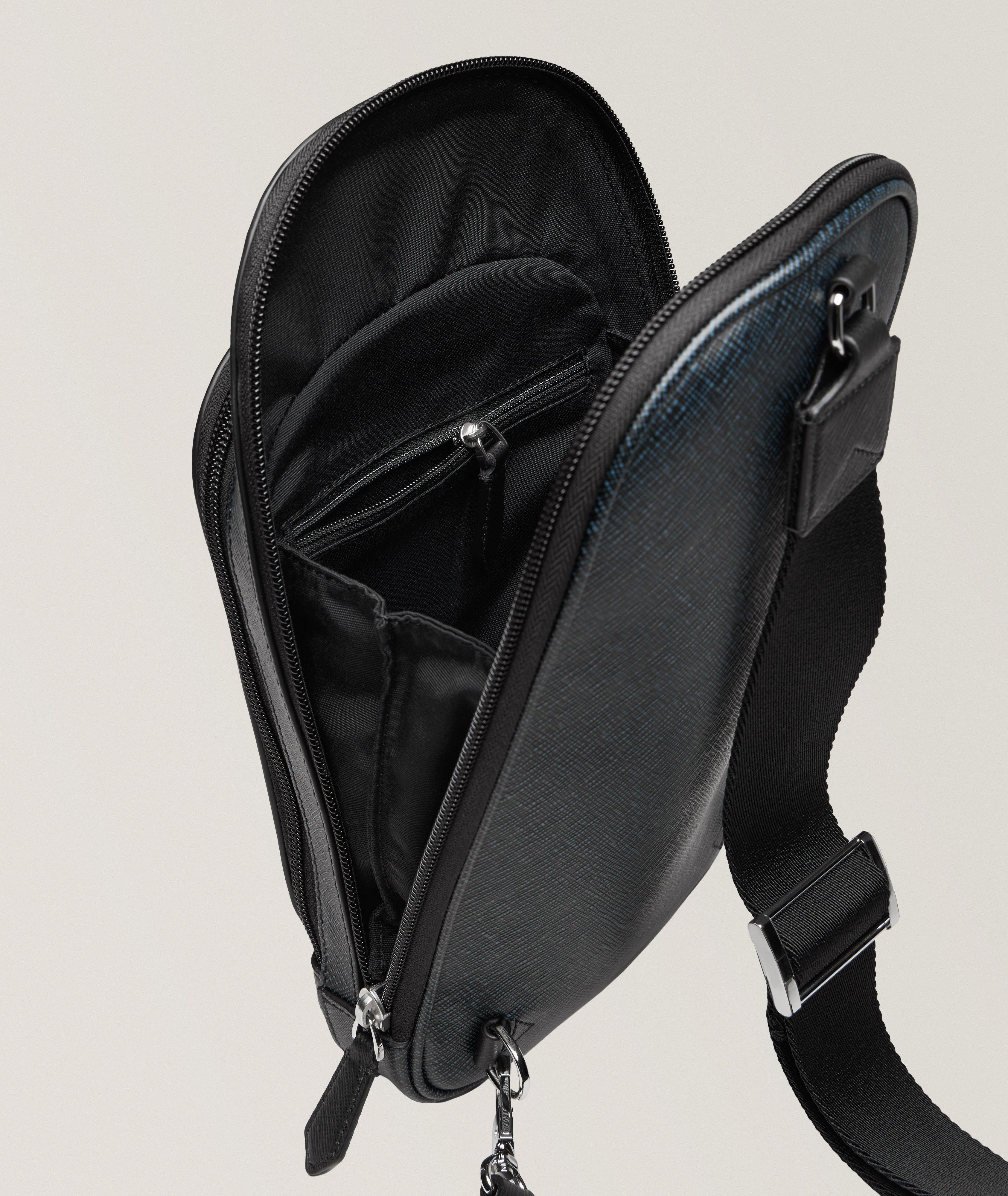 Sartorial Leather Sling Bag  image 3