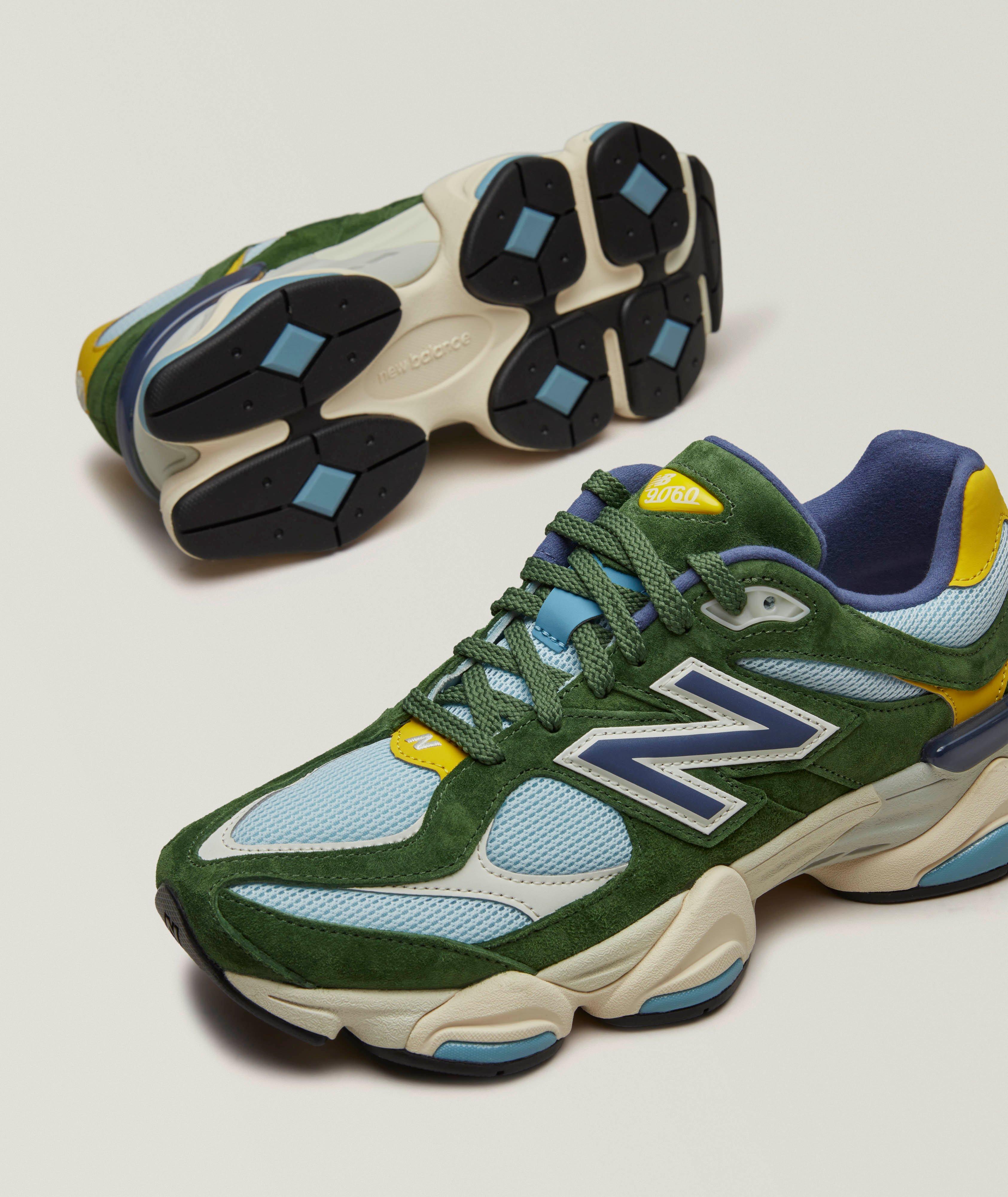 9060 Suede-Mesh Sneakers image 3