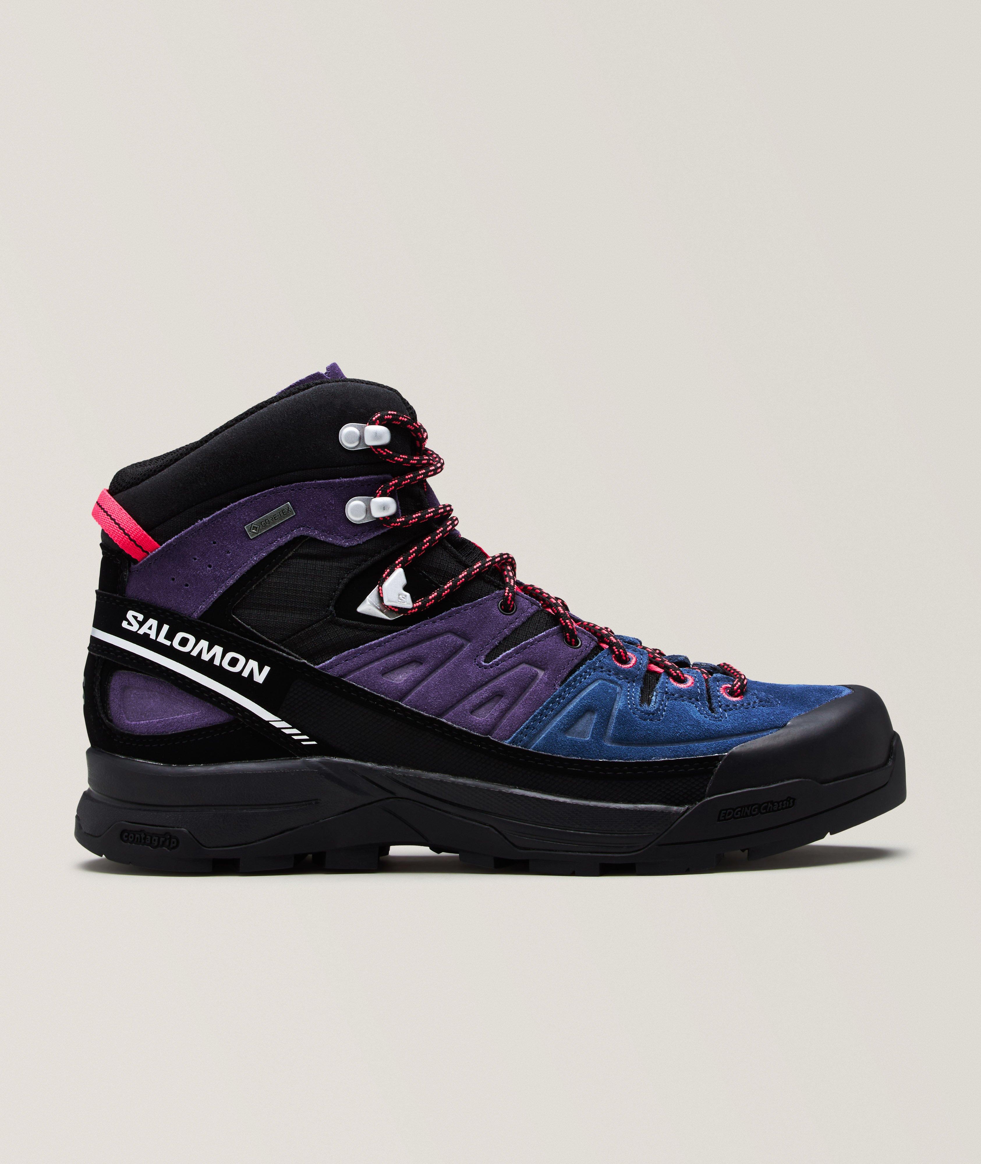 Salomon Bottes X-ALP mi-hautes en suède GORE-TEX