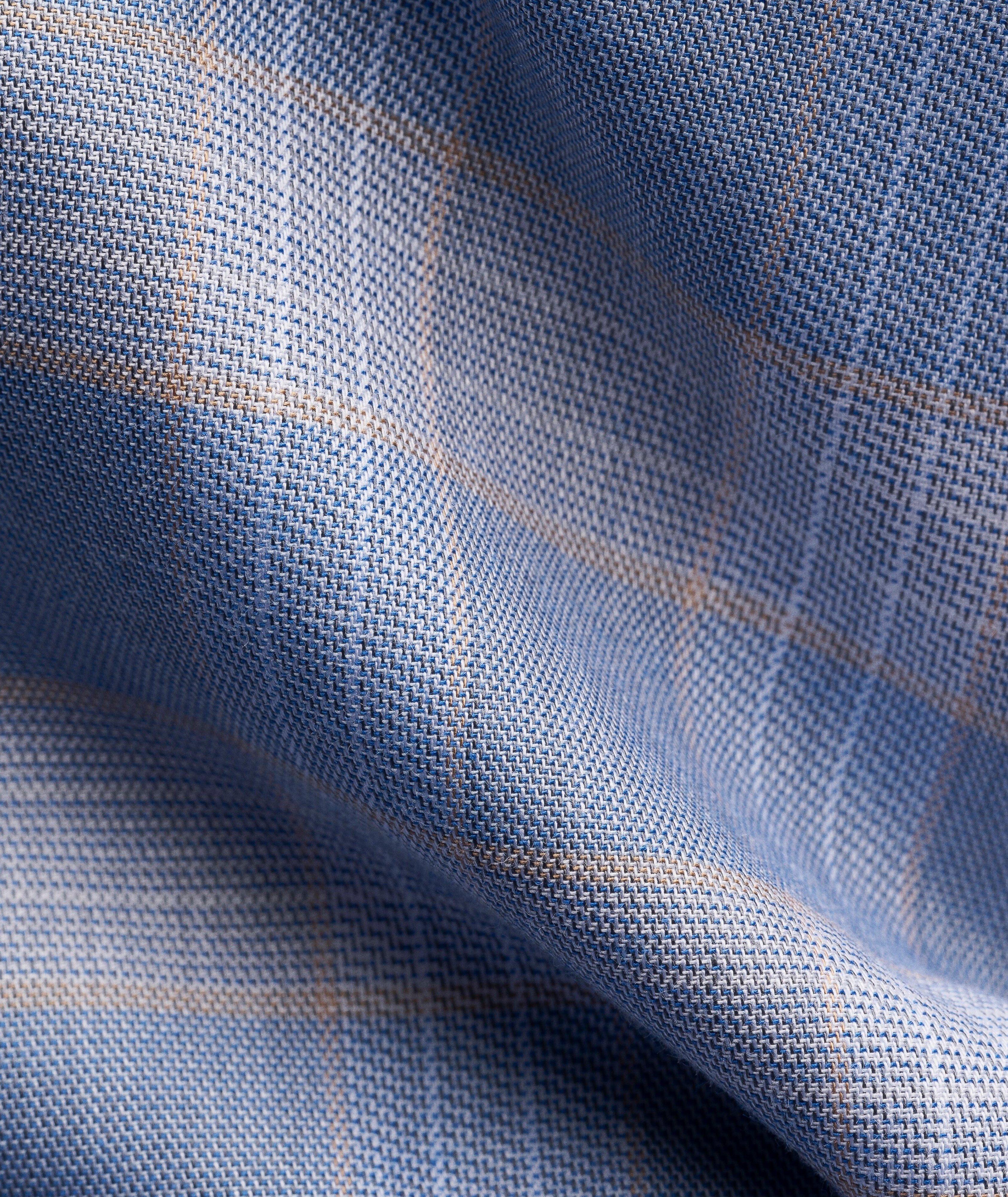 Contemporary-Fit Check Twill Dress Shirt image 2