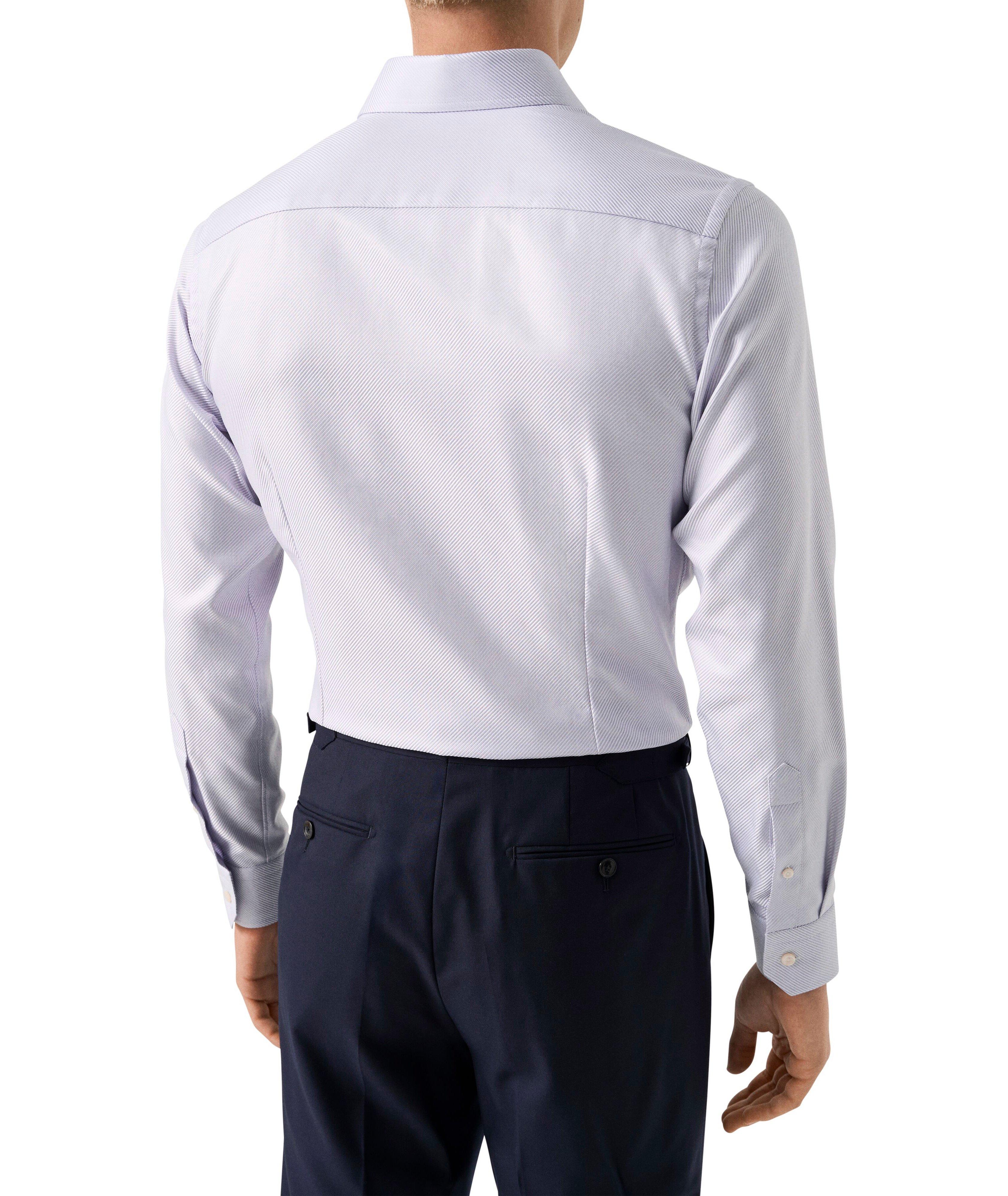 Chemise habillée en sergé King coupe contemporaine image 3