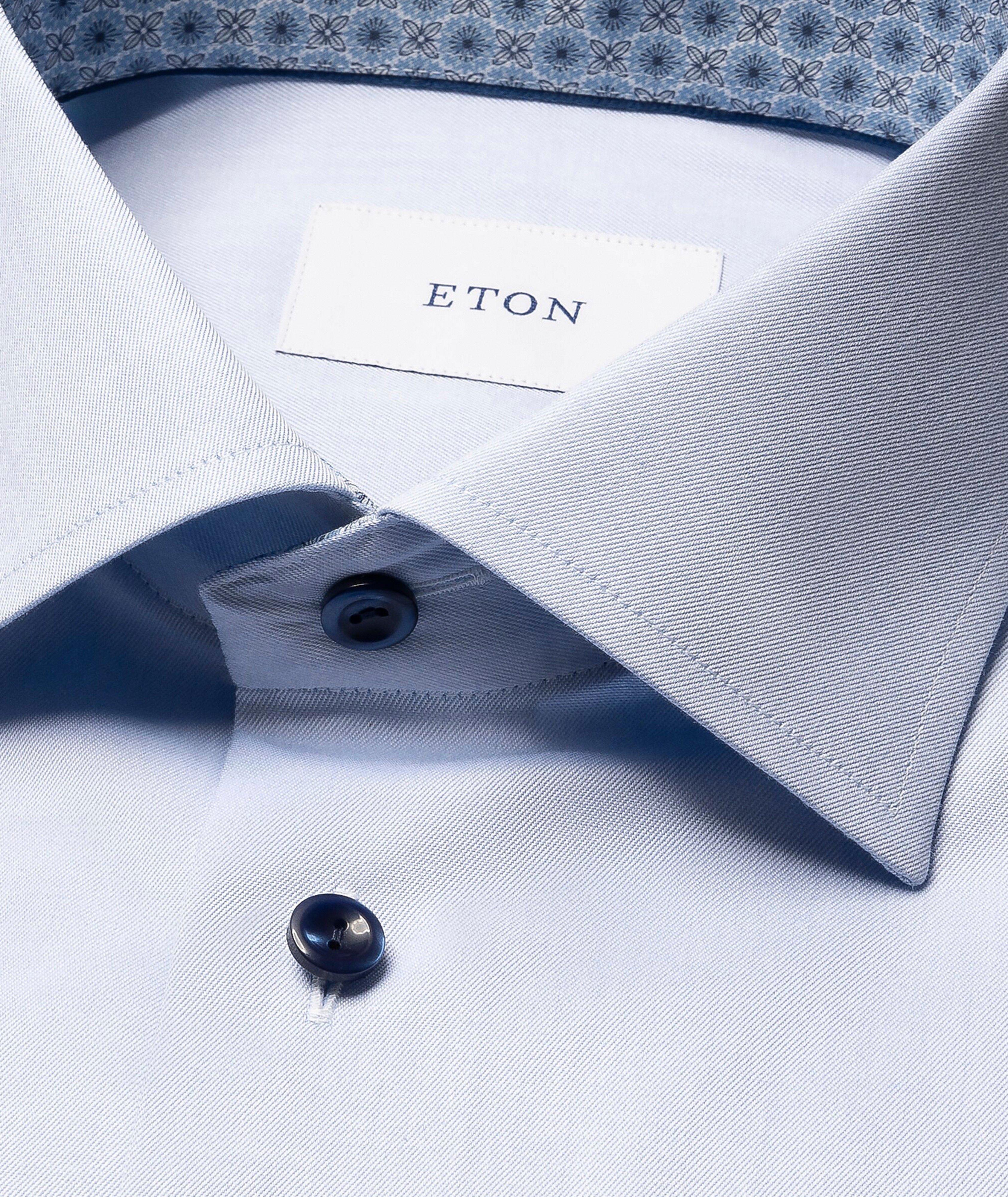 Chemise habillée en twill de coupe contemporaine image 1
