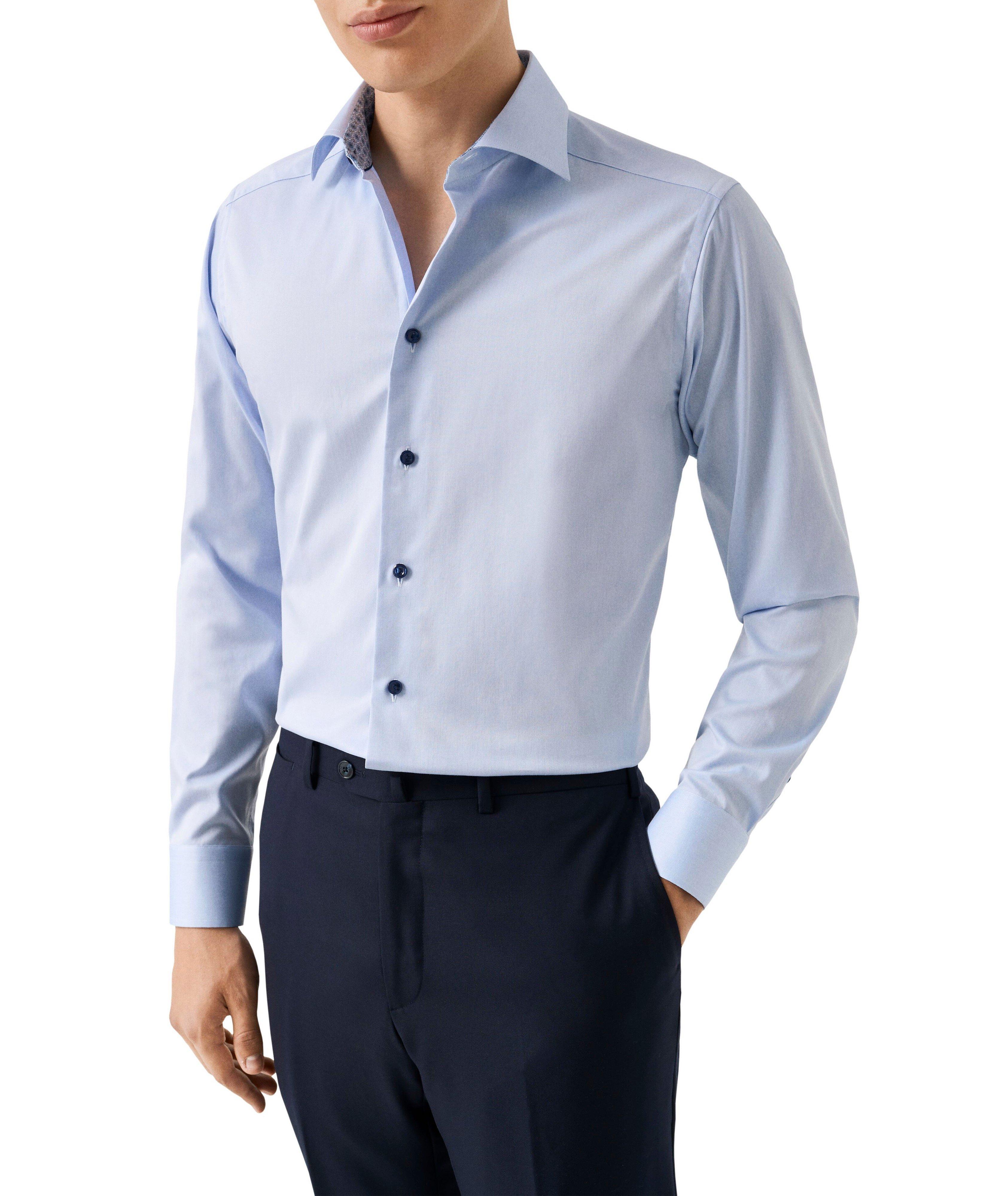 Chemise habillée en twill de coupe contemporaine image 2