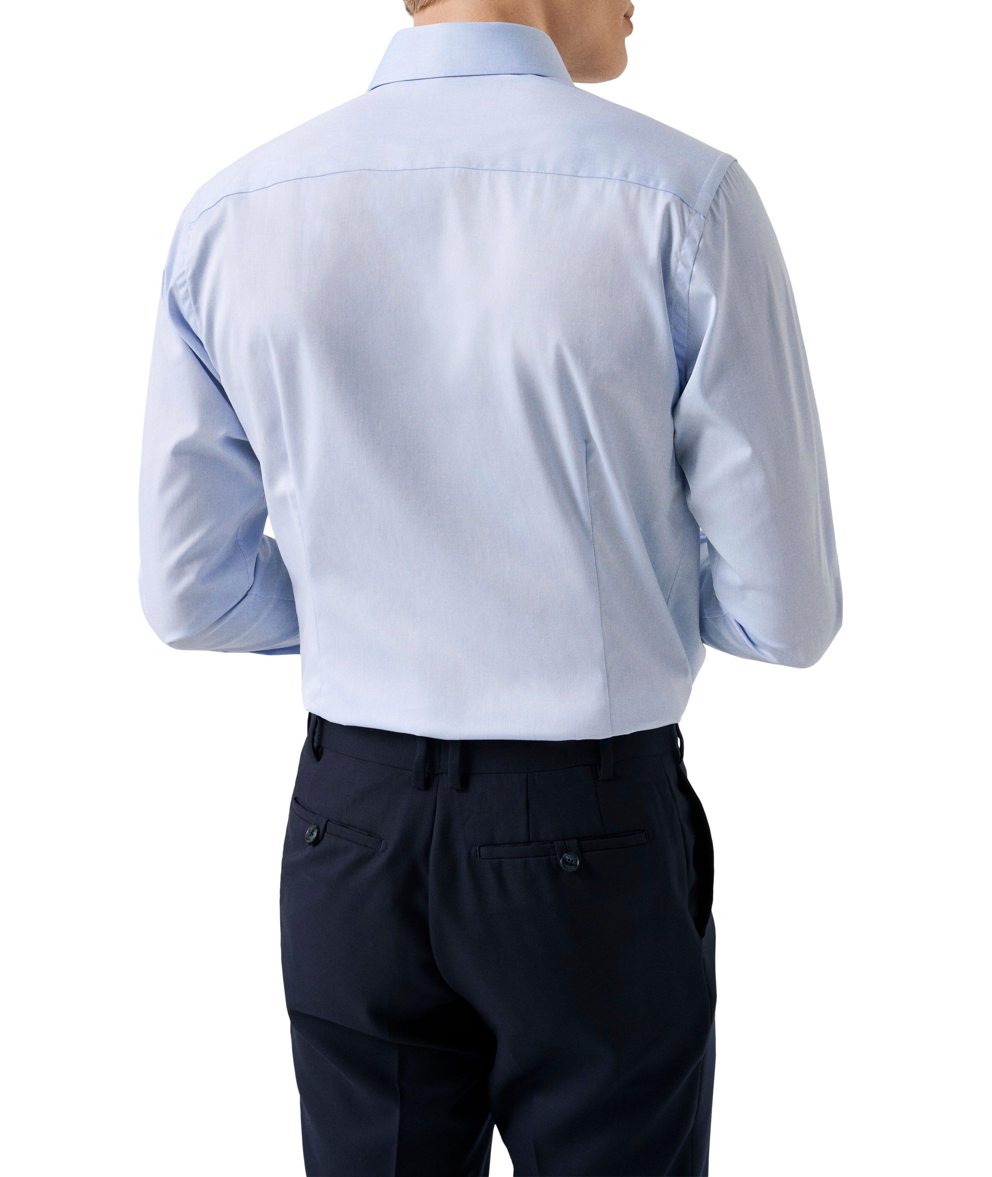 Chemise habillée en twill de coupe contemporaine image 3