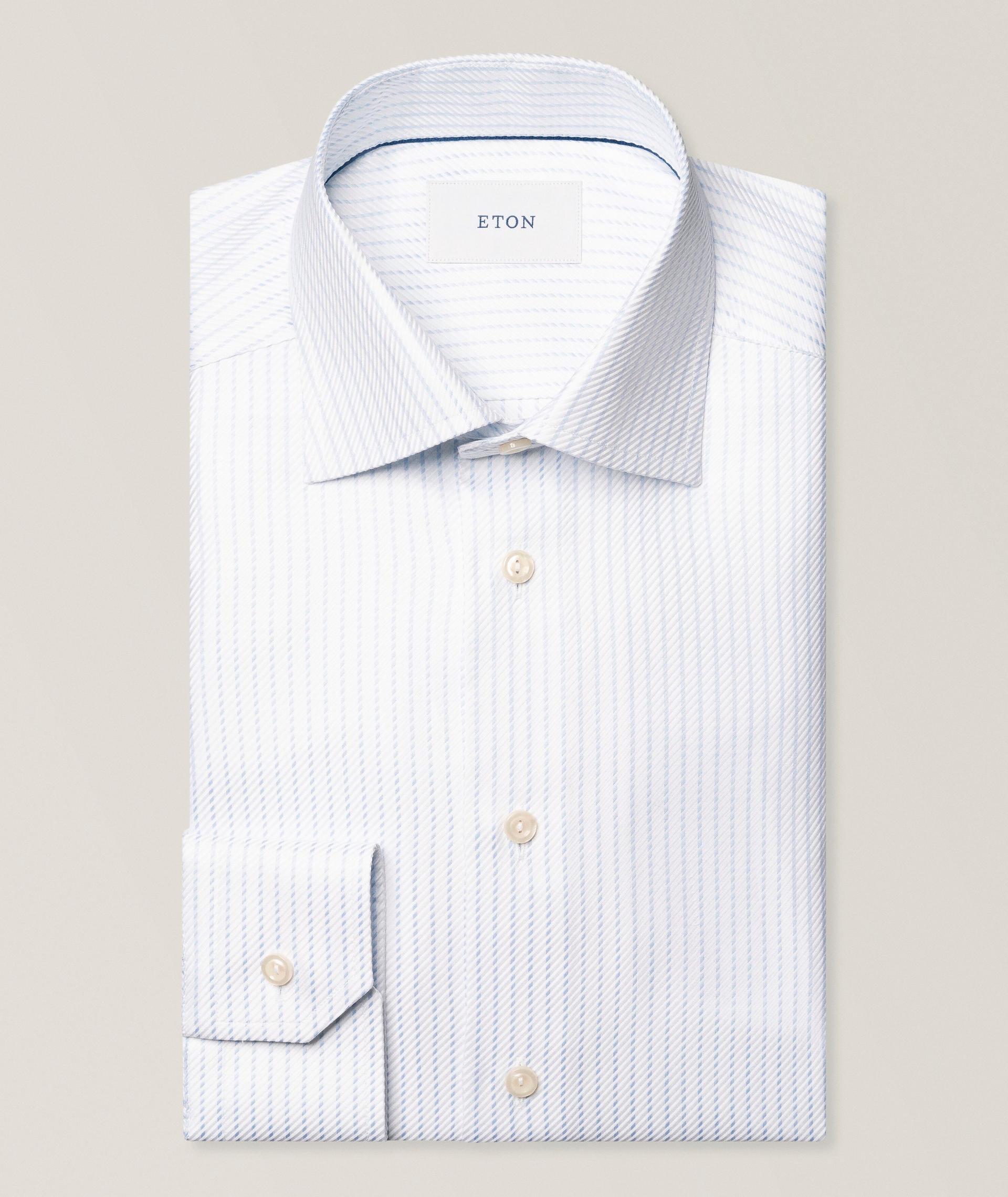 Chemise habillée Slim Fit à rayures en King Twill image 0