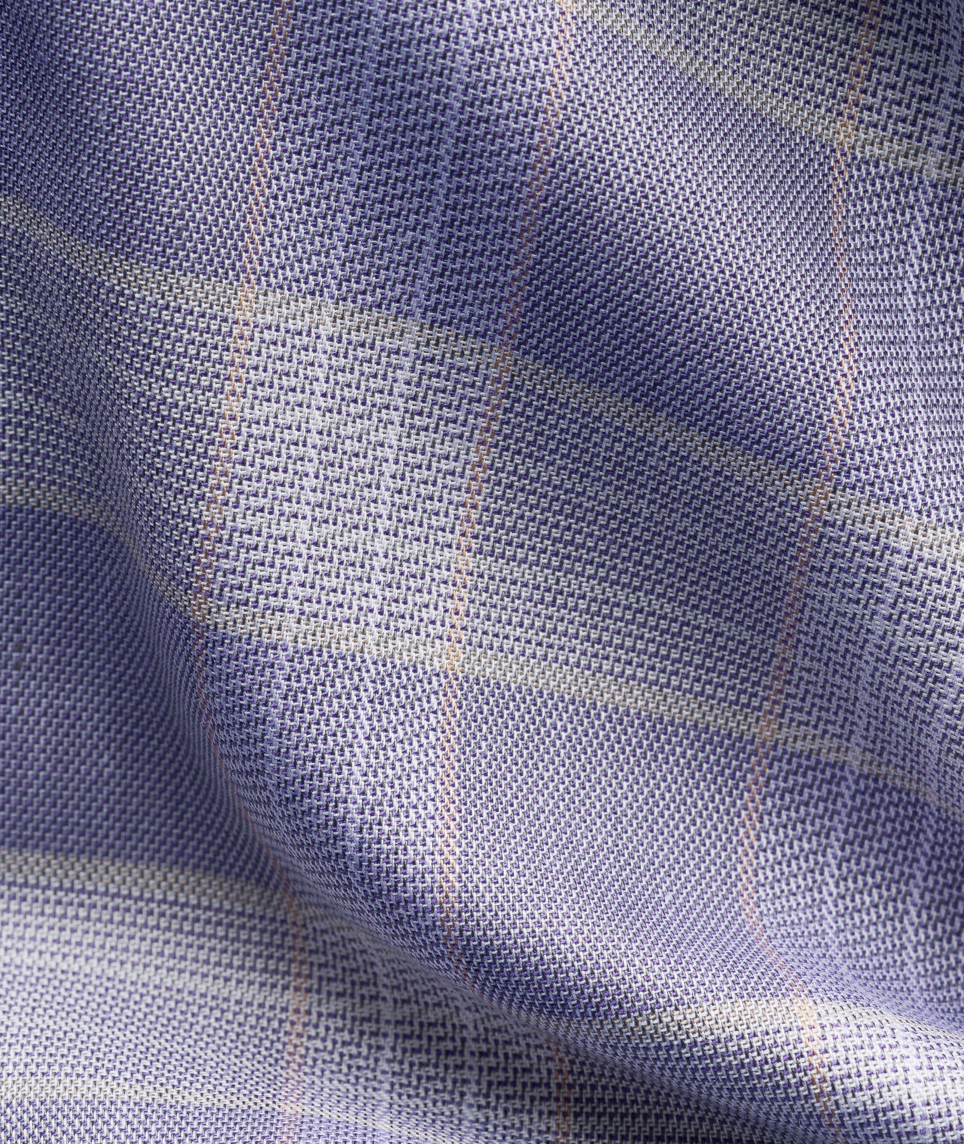 Slim-Fit Check Twill Dress Shirt image 2