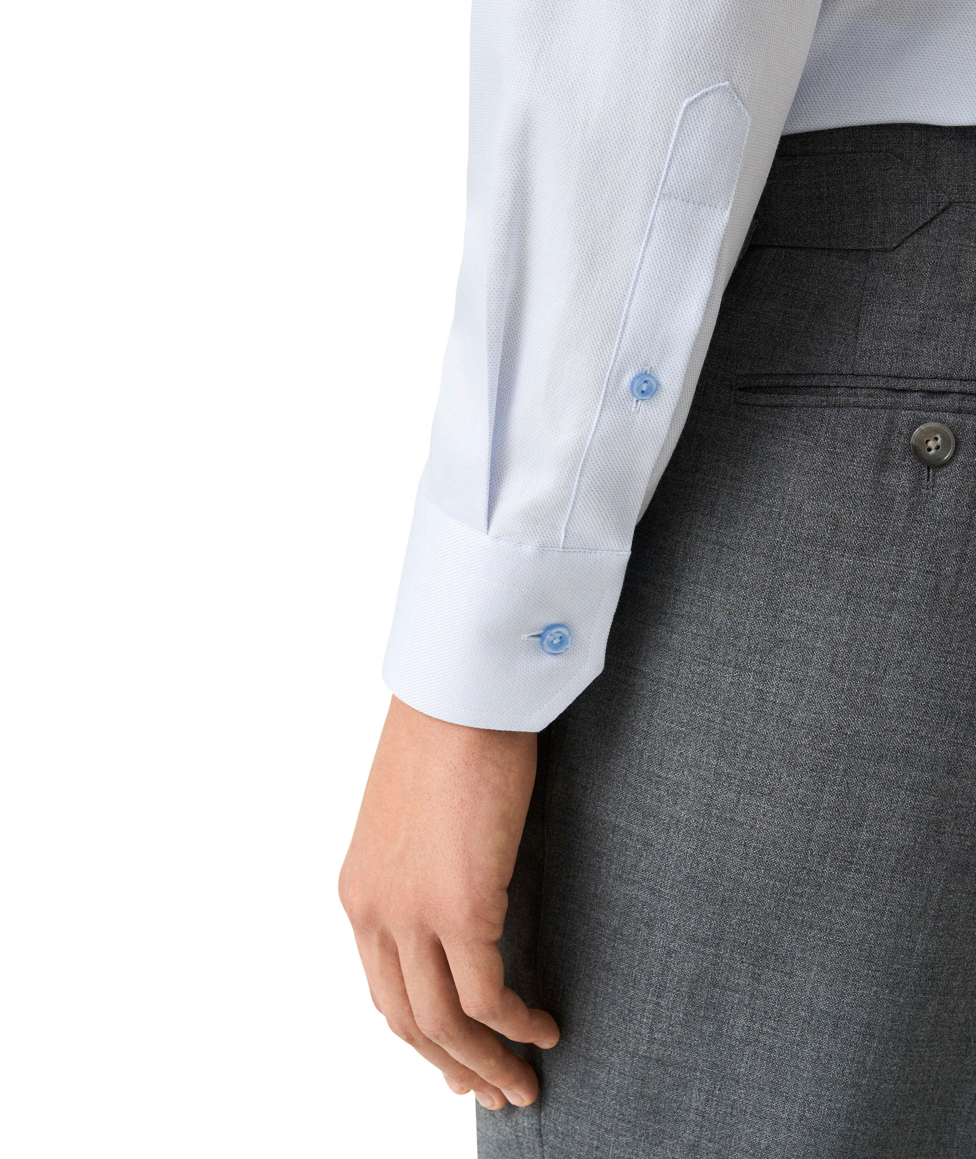 Chemise habillée en twill de coupe amincie image 4