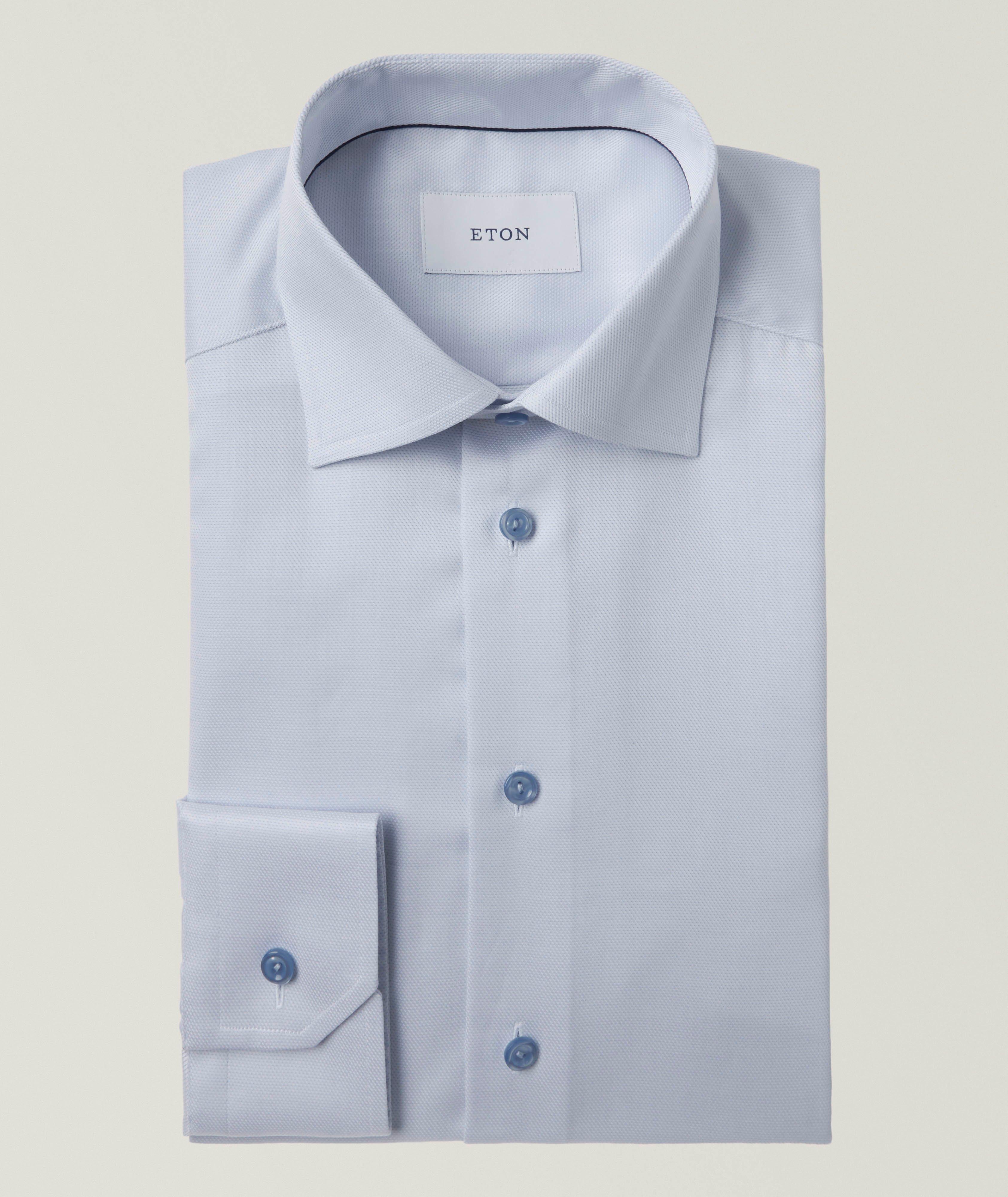 Chemise habillée en twill de coupe amincie image 0