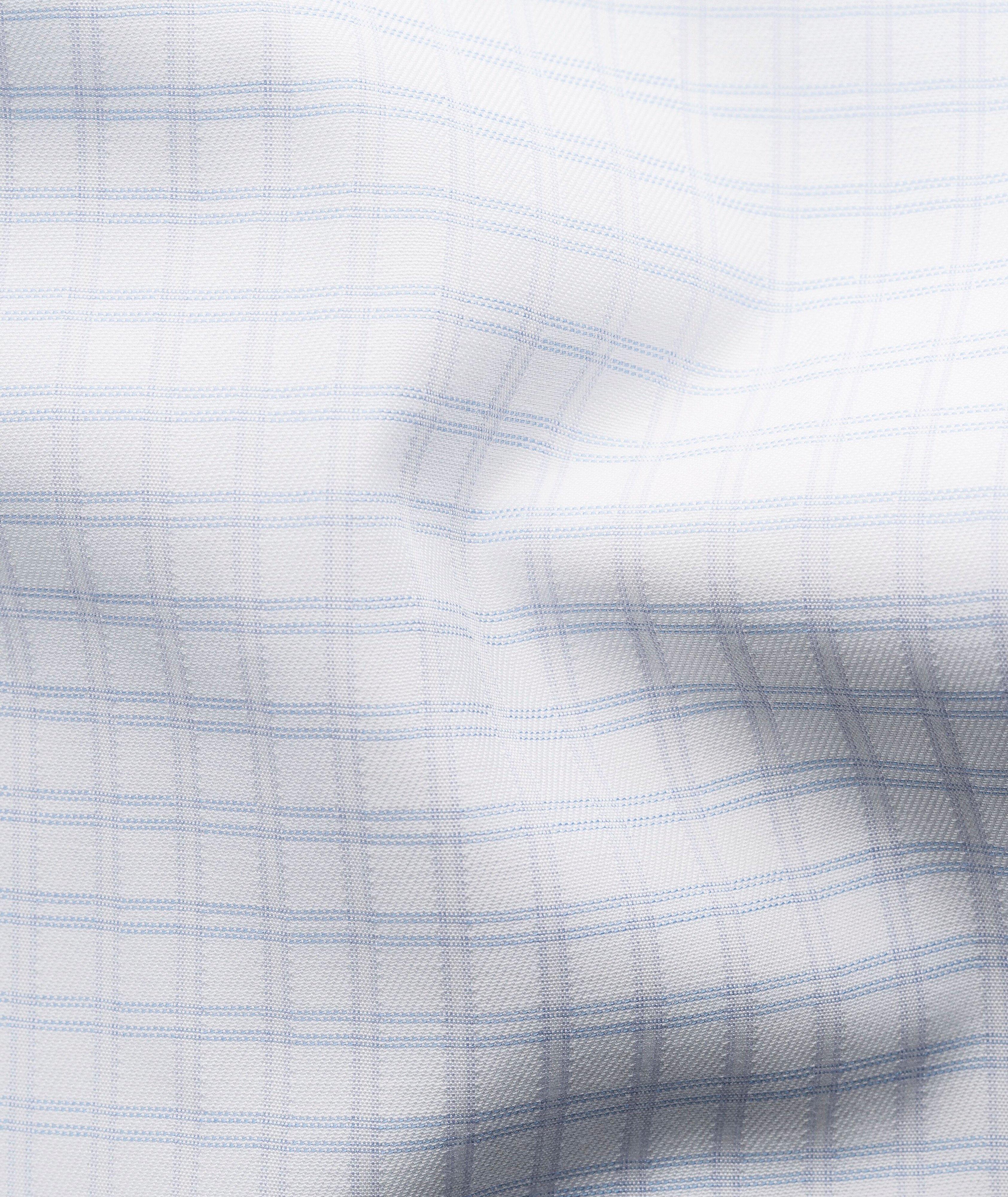 Chemise habillée à motif quadrillé de coupe amincie image 6