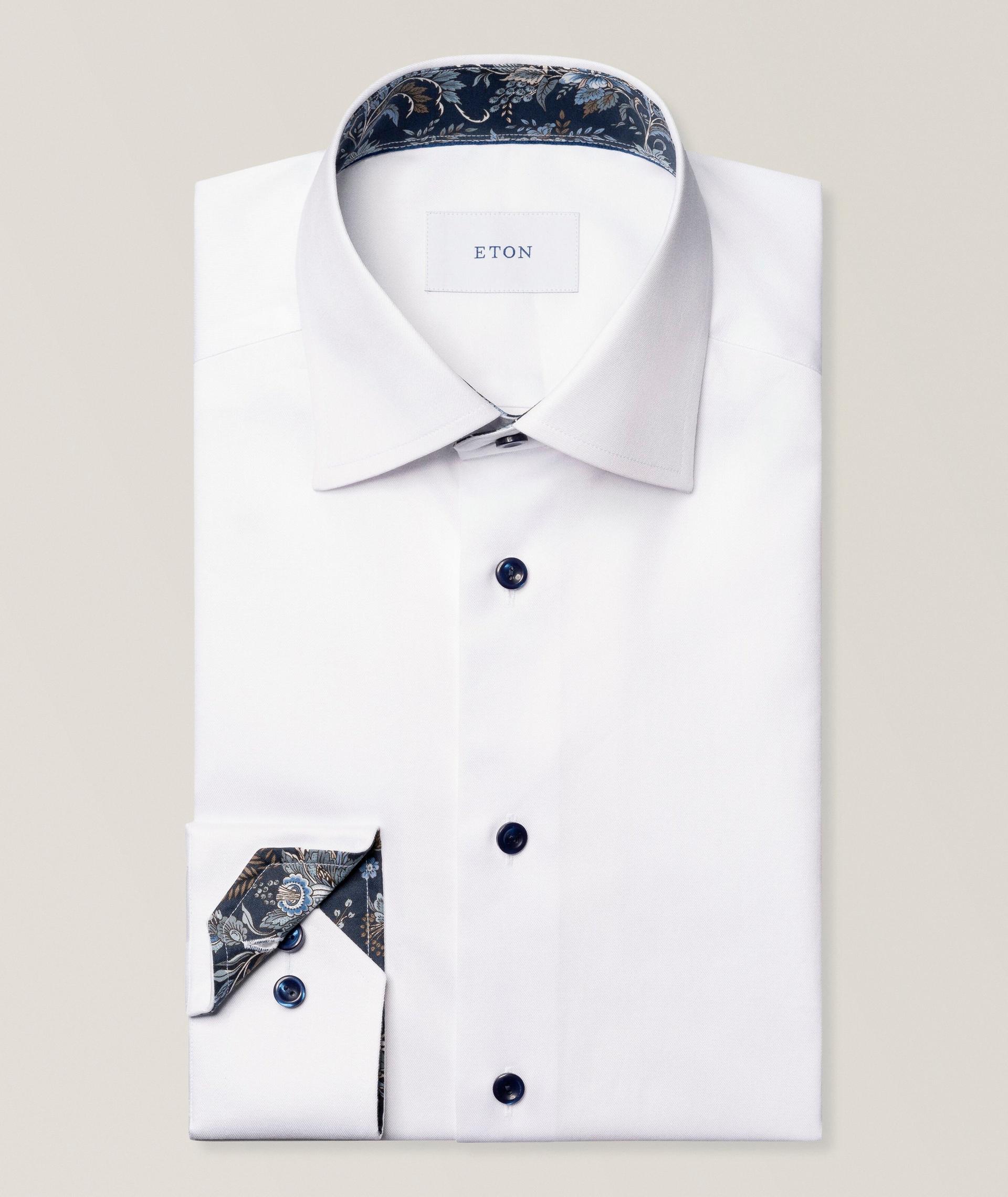Chemise habillée à motif floral de coupe contemporaine image 0