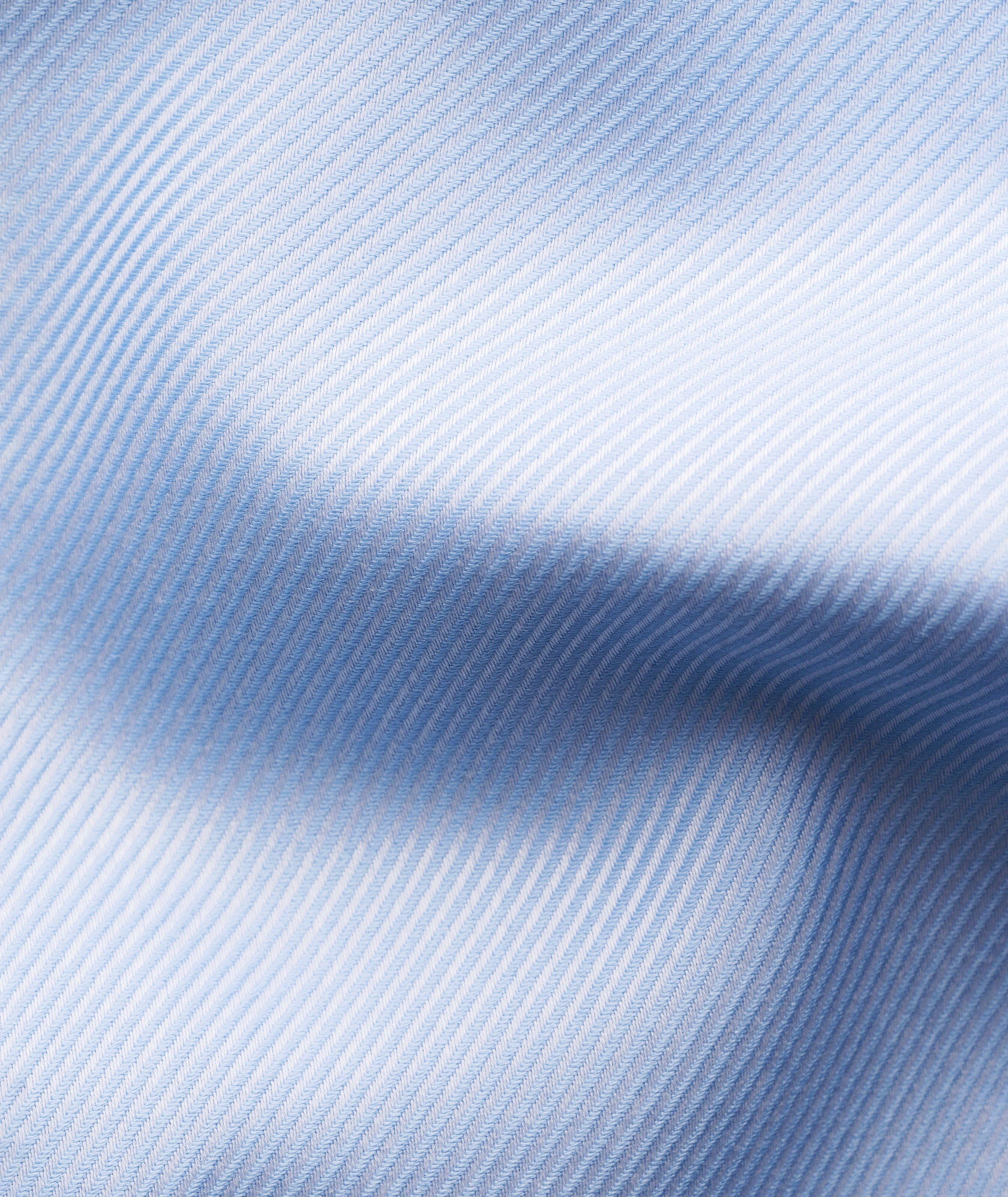 Contemporary-Fit Geo-Effect Twill Dress Shirt image 6