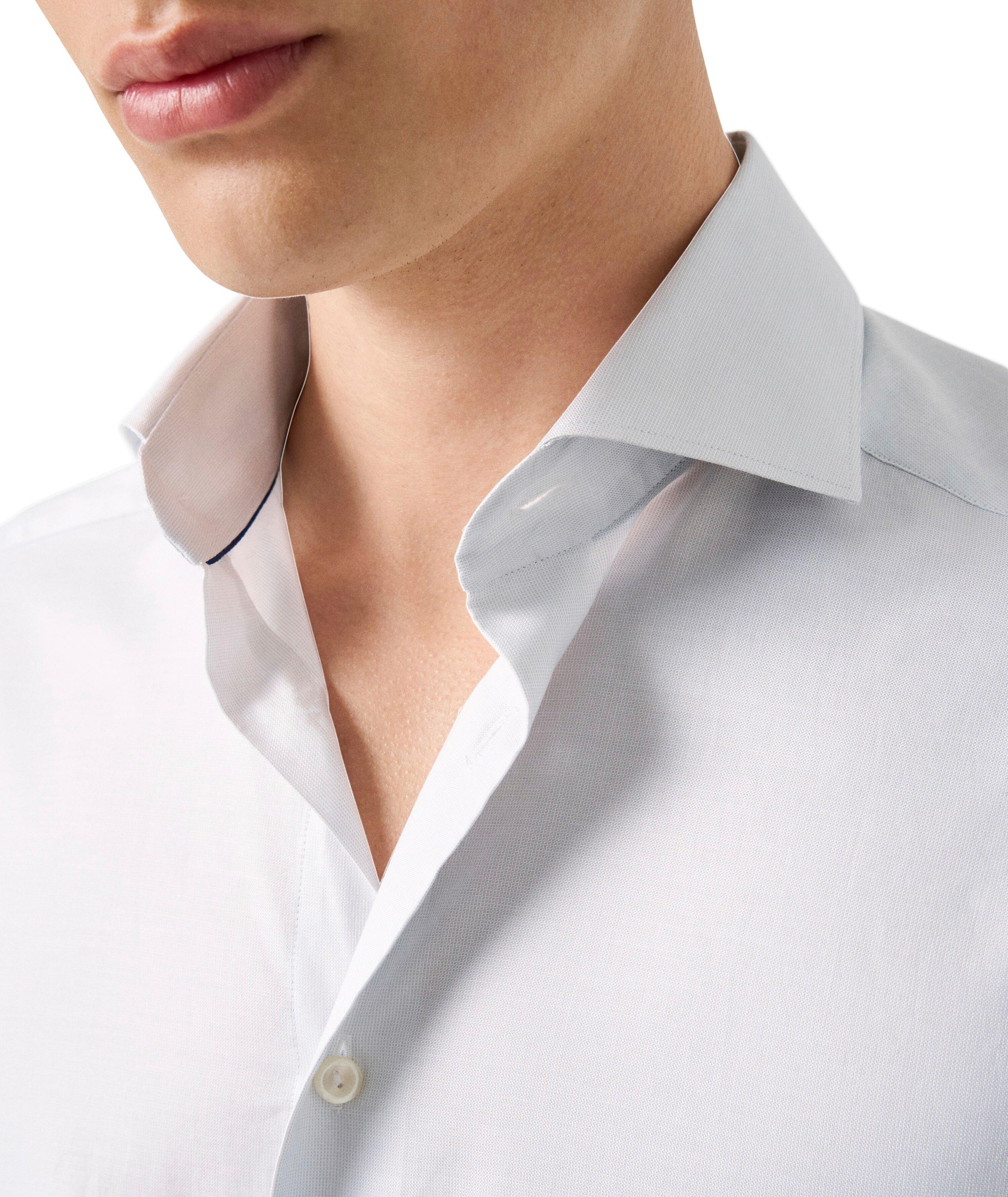 Chemise habillée en toile oxford de coupe amincie image 4
