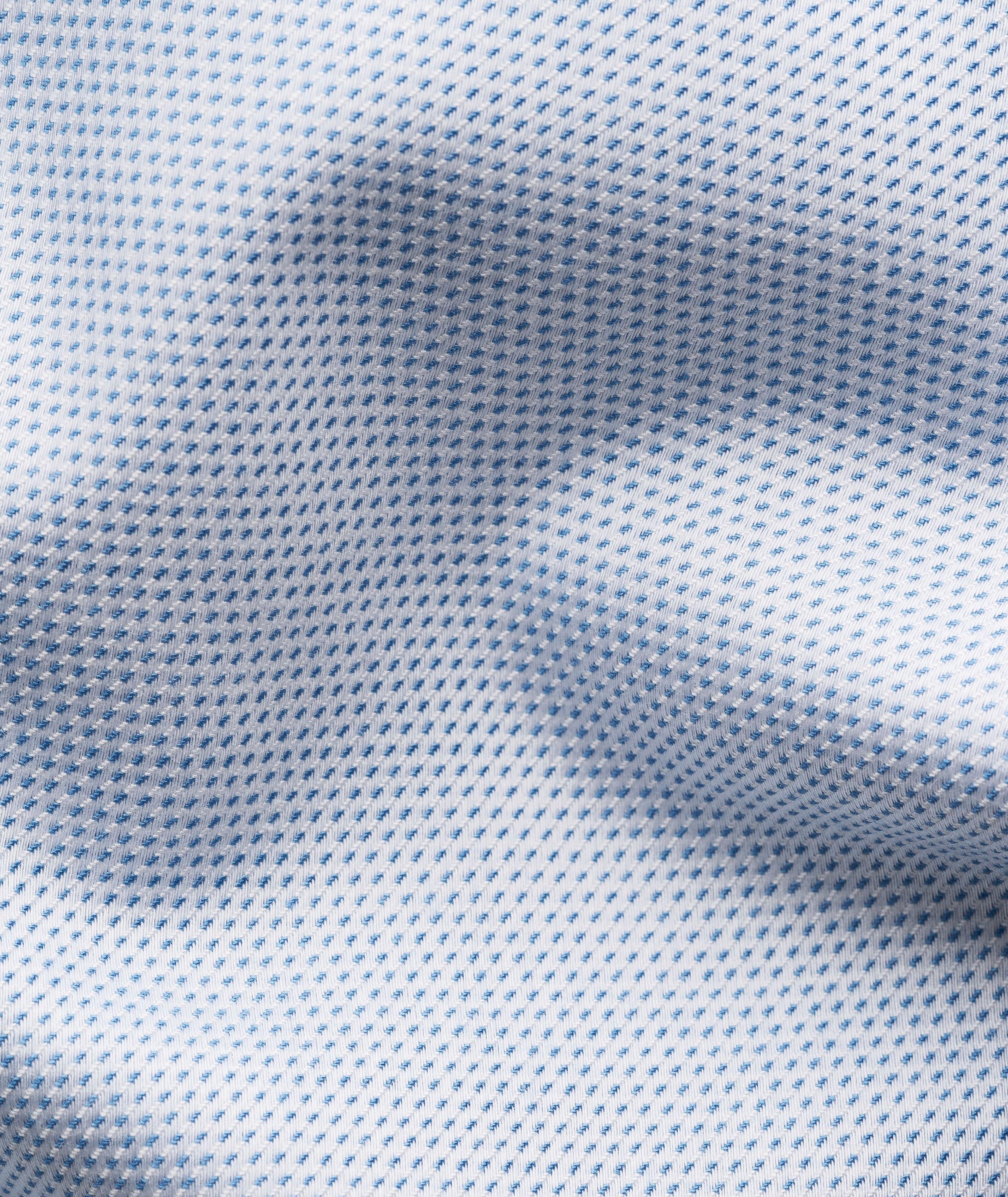 Chemise en coton et en lyocell de coupe contemporaine image 6