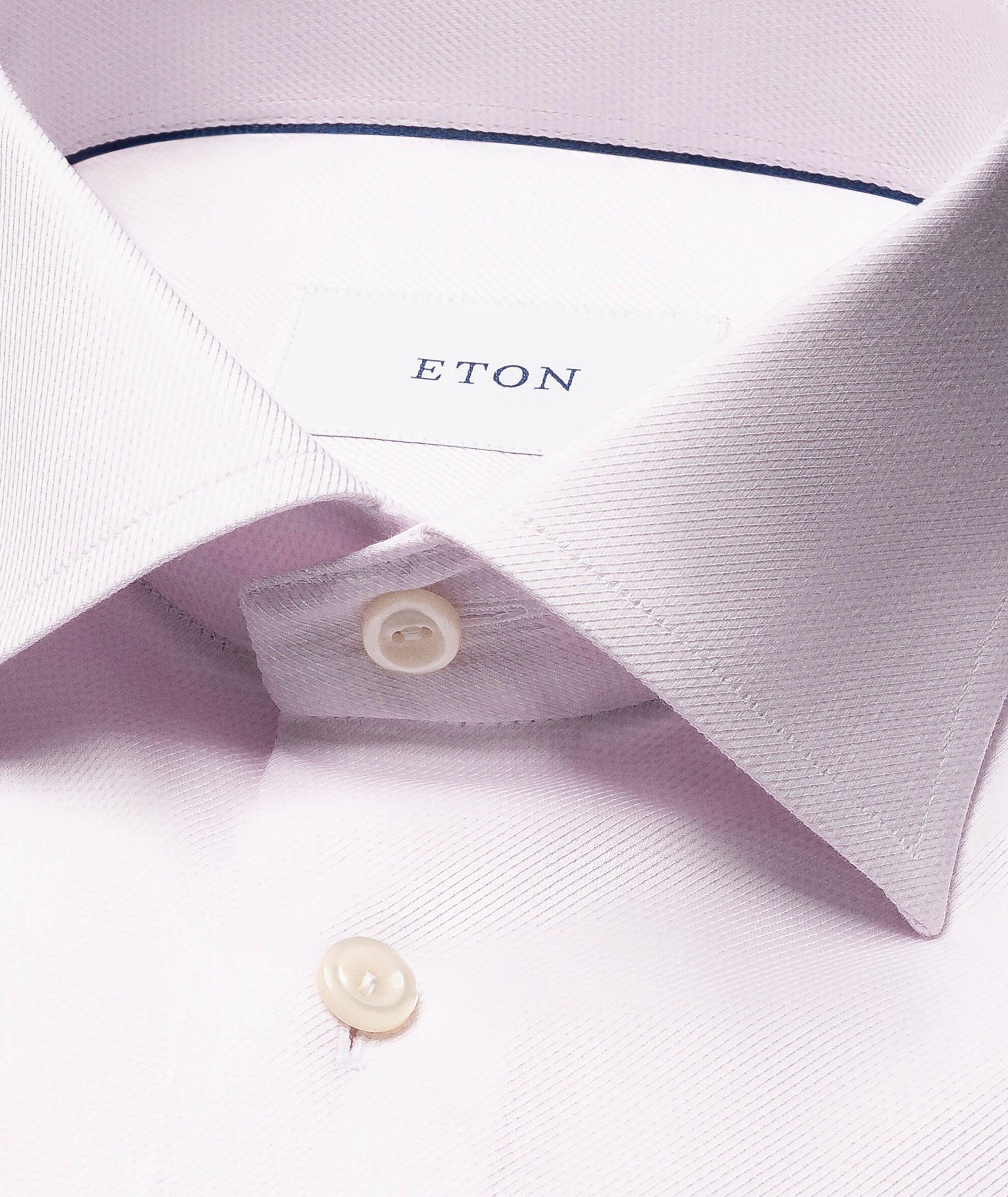 Contemporary-Fit Semi-Solid Shirt image 1