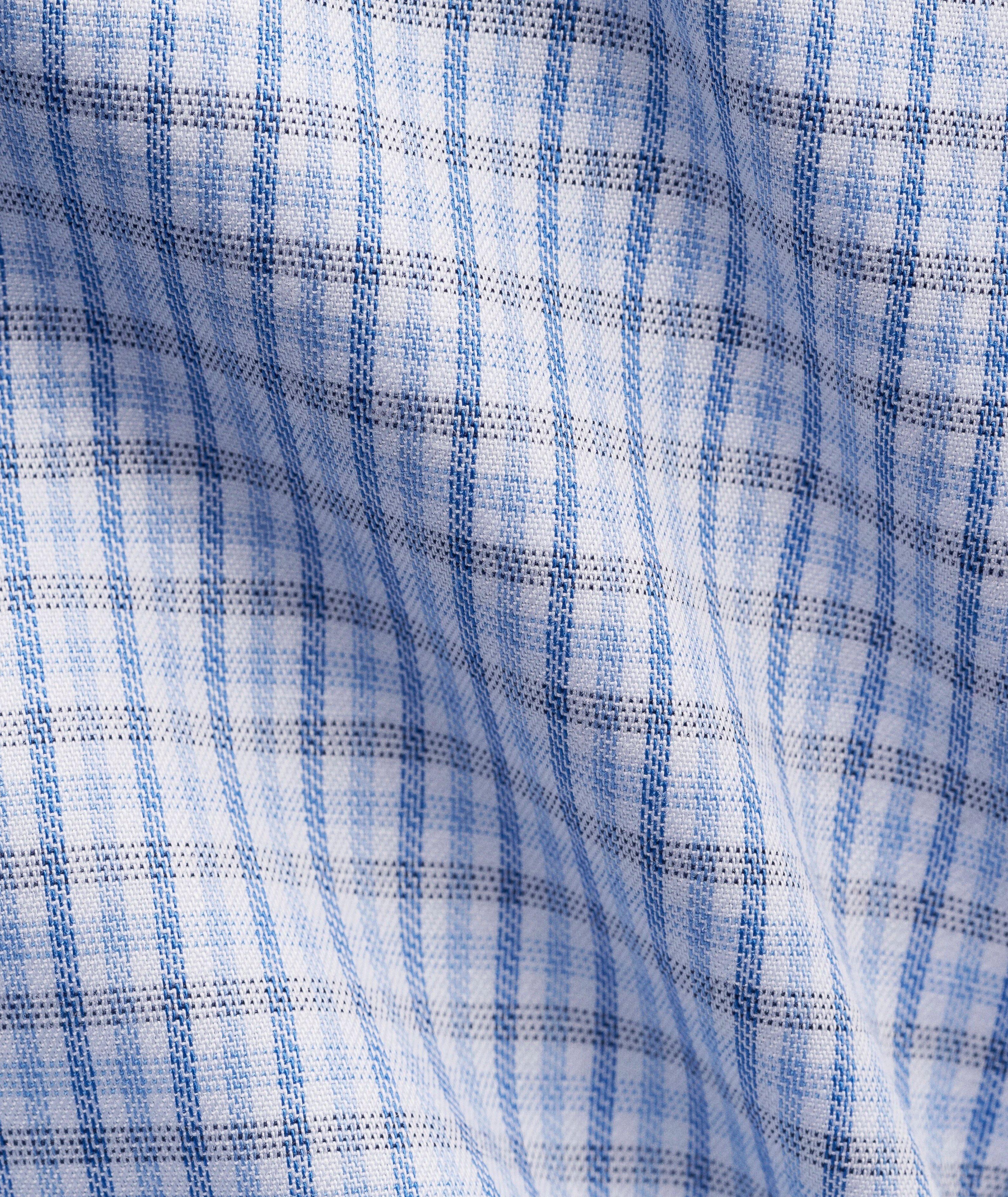Chemise habillée en twill à petit motif quadrillé image 2