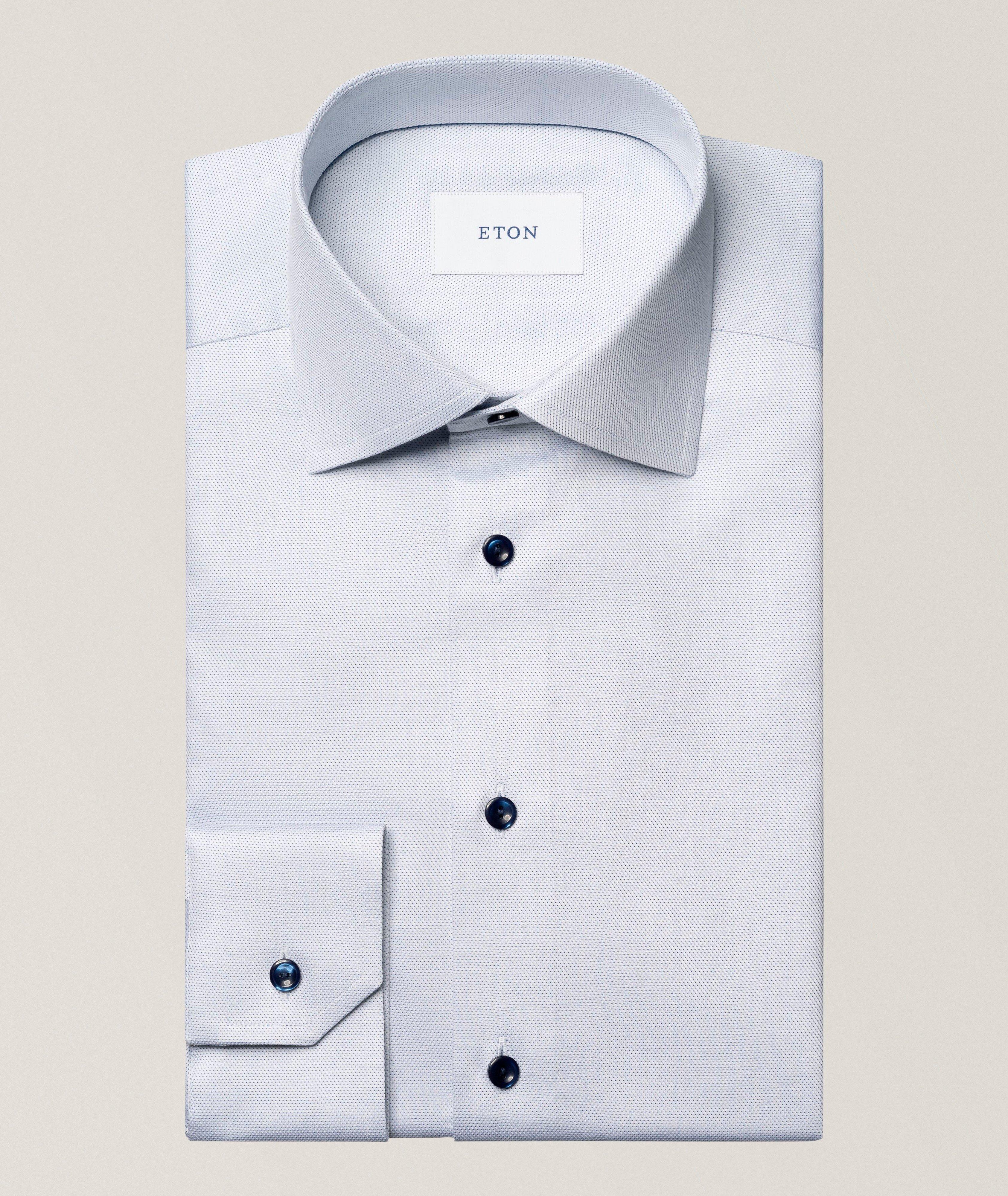 Chemise habillée en twill de coupe contemporaine image 0
