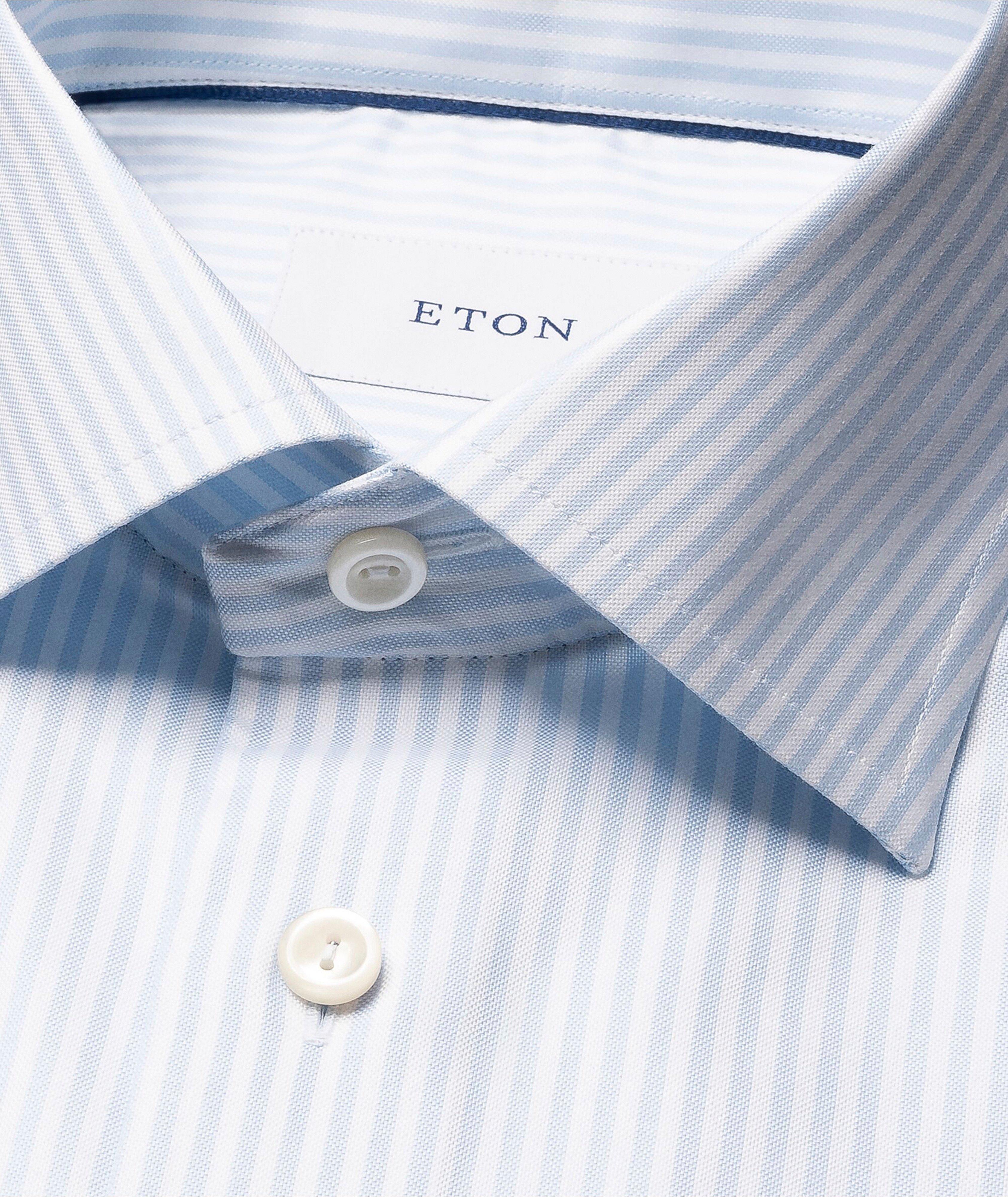 Contemporary-Fit Bengal Stripe Oxford Dress Shirt image 1